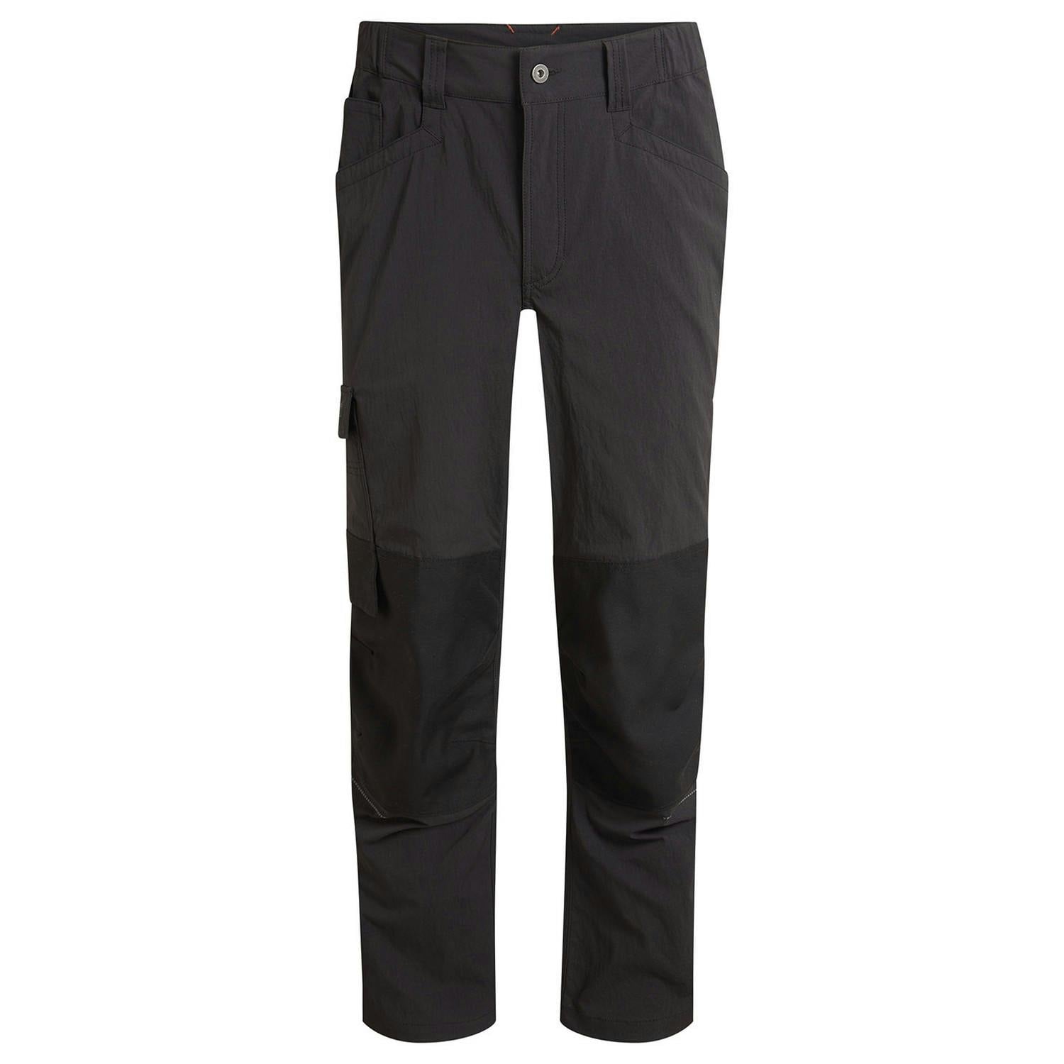 Craghoppers Men's Black Bedale Cargo Trousers - 40R - 50% Recycled Polyamide/45% Polyamide/5% Elastane