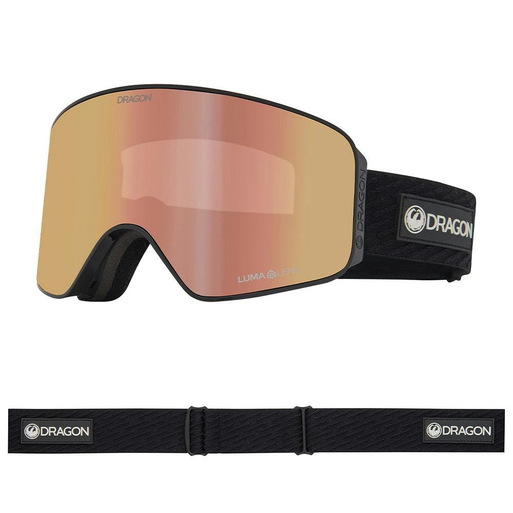 Dragon Gold/Light Nfx Mag Otg - Icon Rose With Lumalens Rose Ionized & Lumalens Rose Lens - Medium Fit