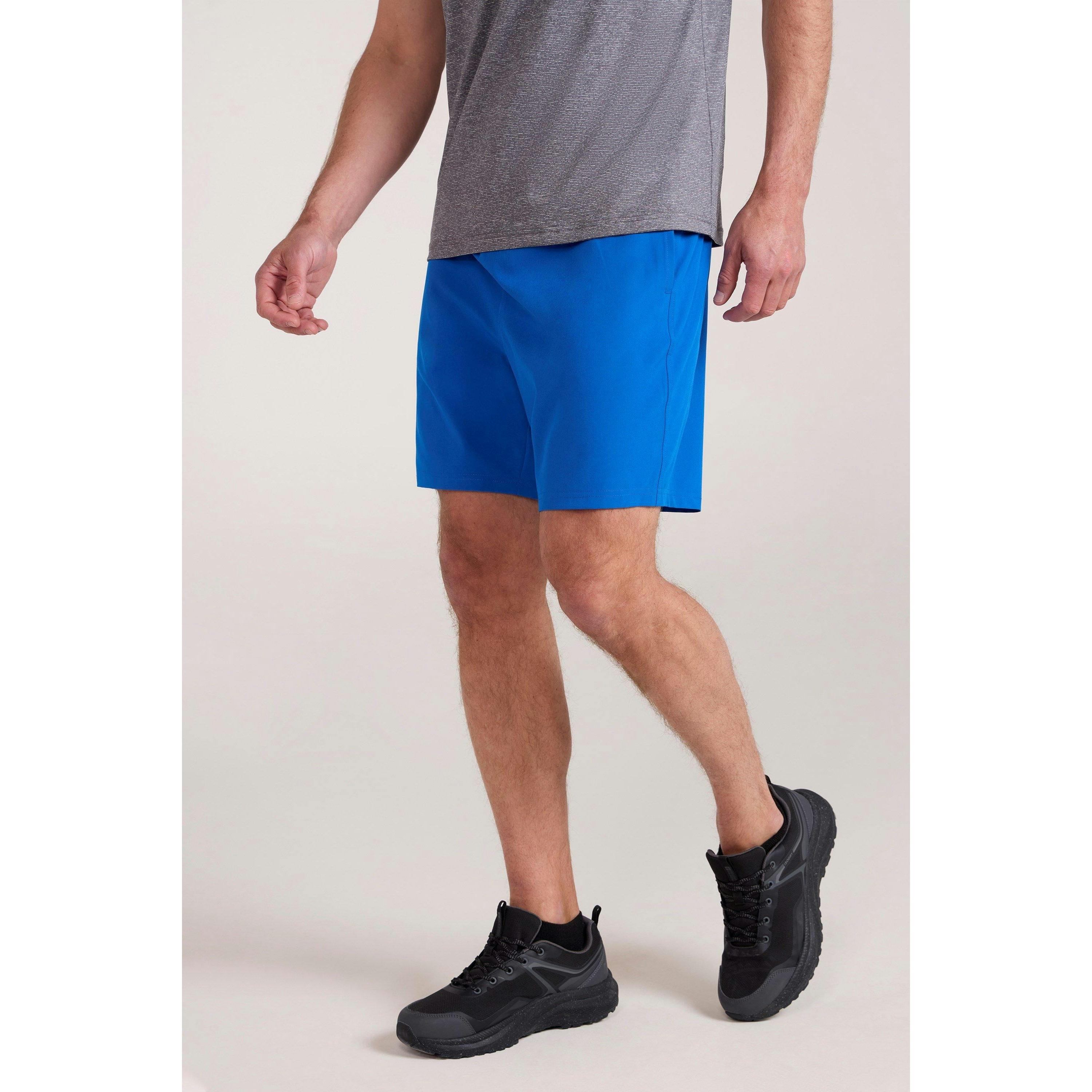 Mountain Warehouse Men's Cobalt Hurdle Shorts - Xs - 92% Polyester/8% Elastane