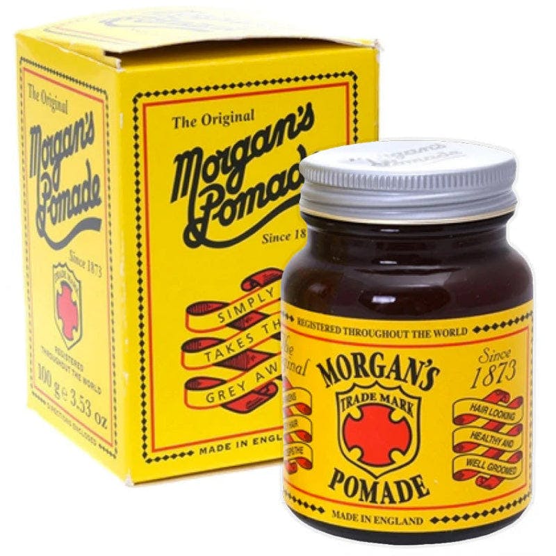 Morgan's Clear Men's Hair Darkening Pomade 100G In - Image 6