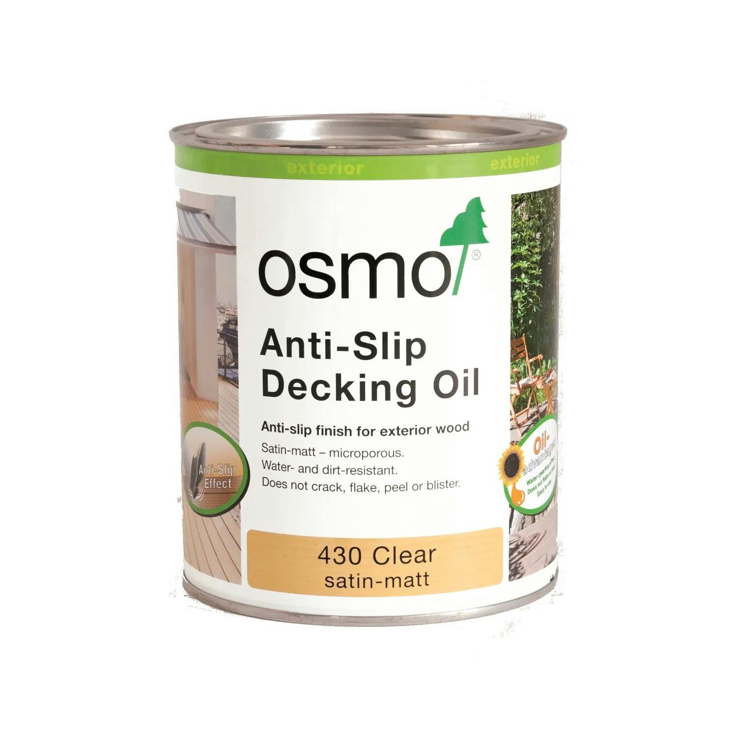 B&Q -  Anti-Slip Decking Oil 430 Clear Satin750Ml - Image 5
