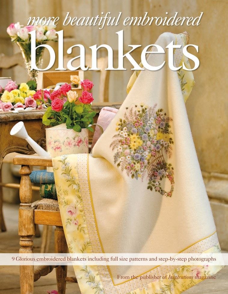 More Beautiful Embroidered Blankets 9 by Inspirations Studios PAPERBACK - Image 7