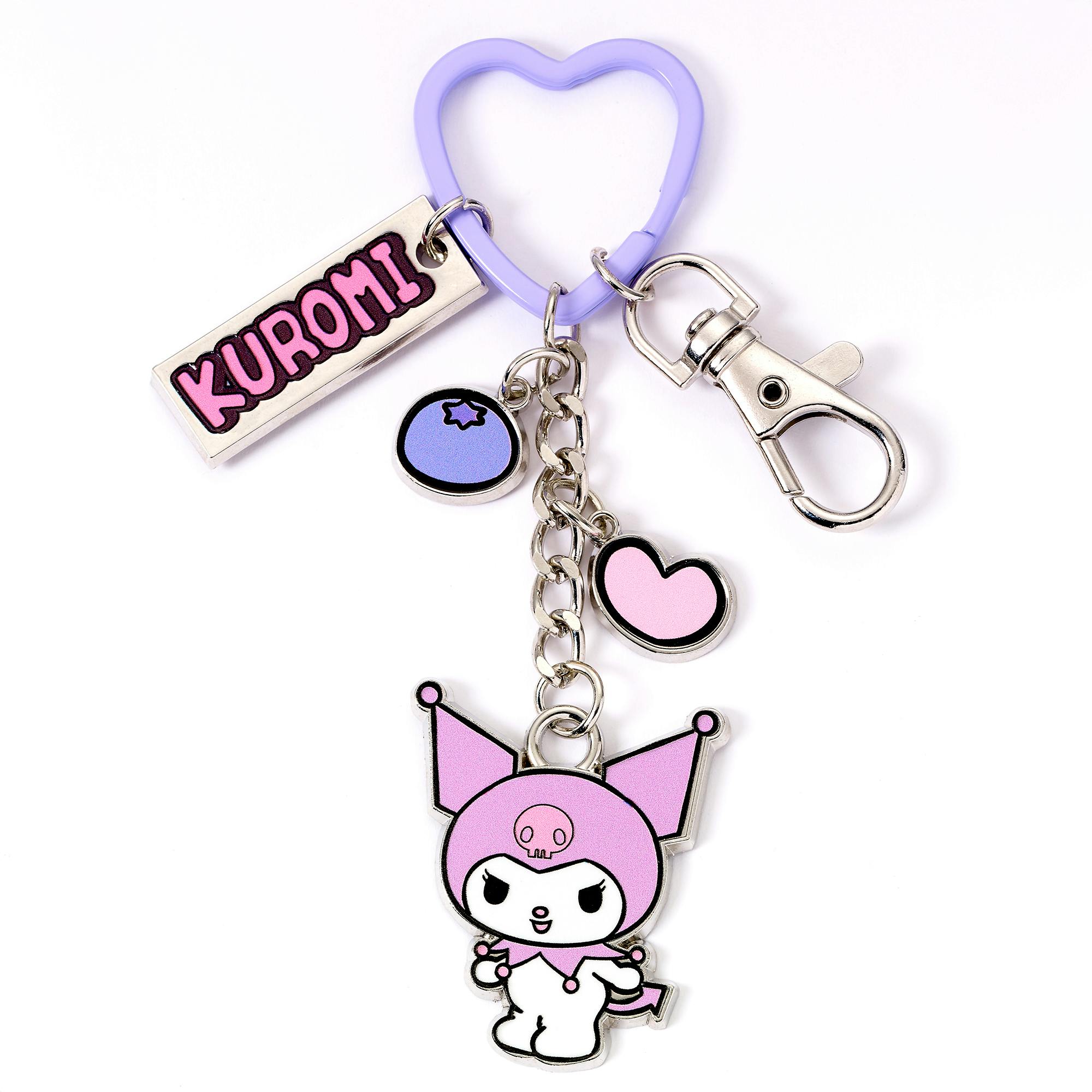 The Carat Shop Hello Kitty Kuromi Keyring With Charms