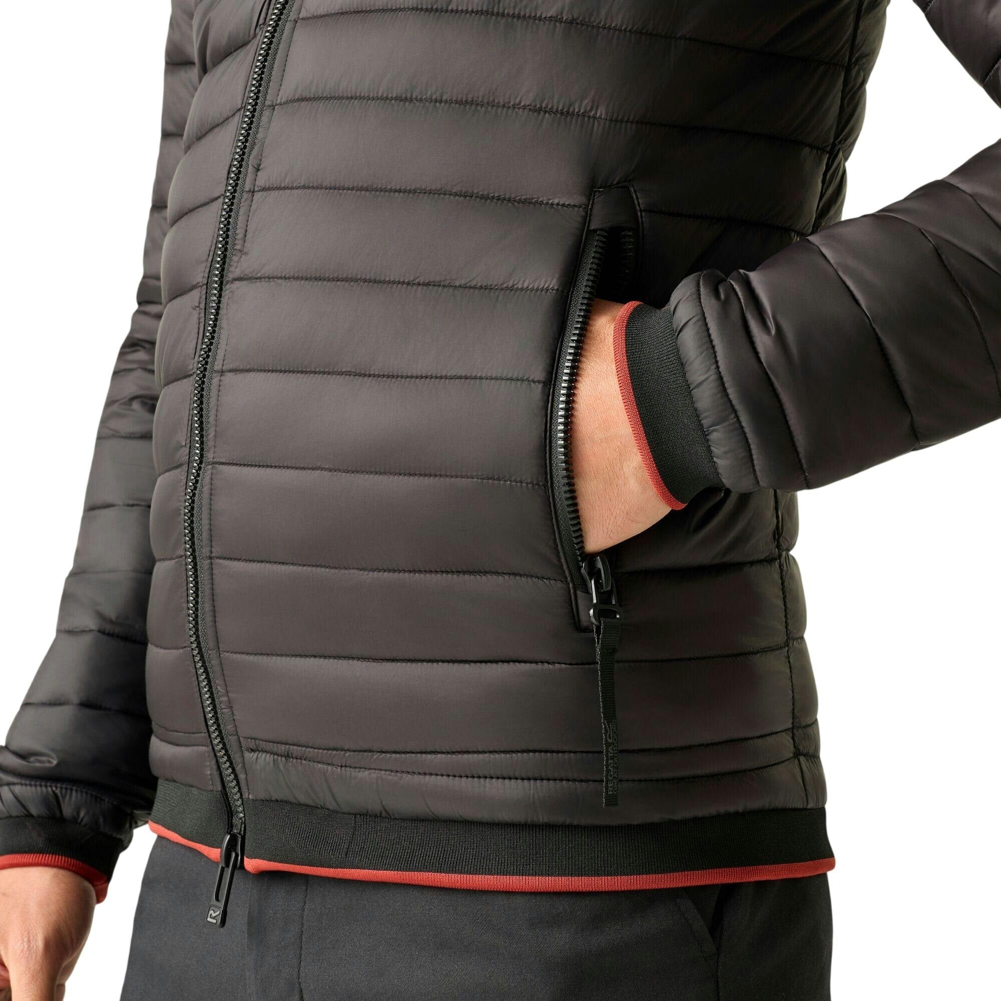 Regatta Men's Black Haile Padded Jacket - Xl - 100% Polyamide
