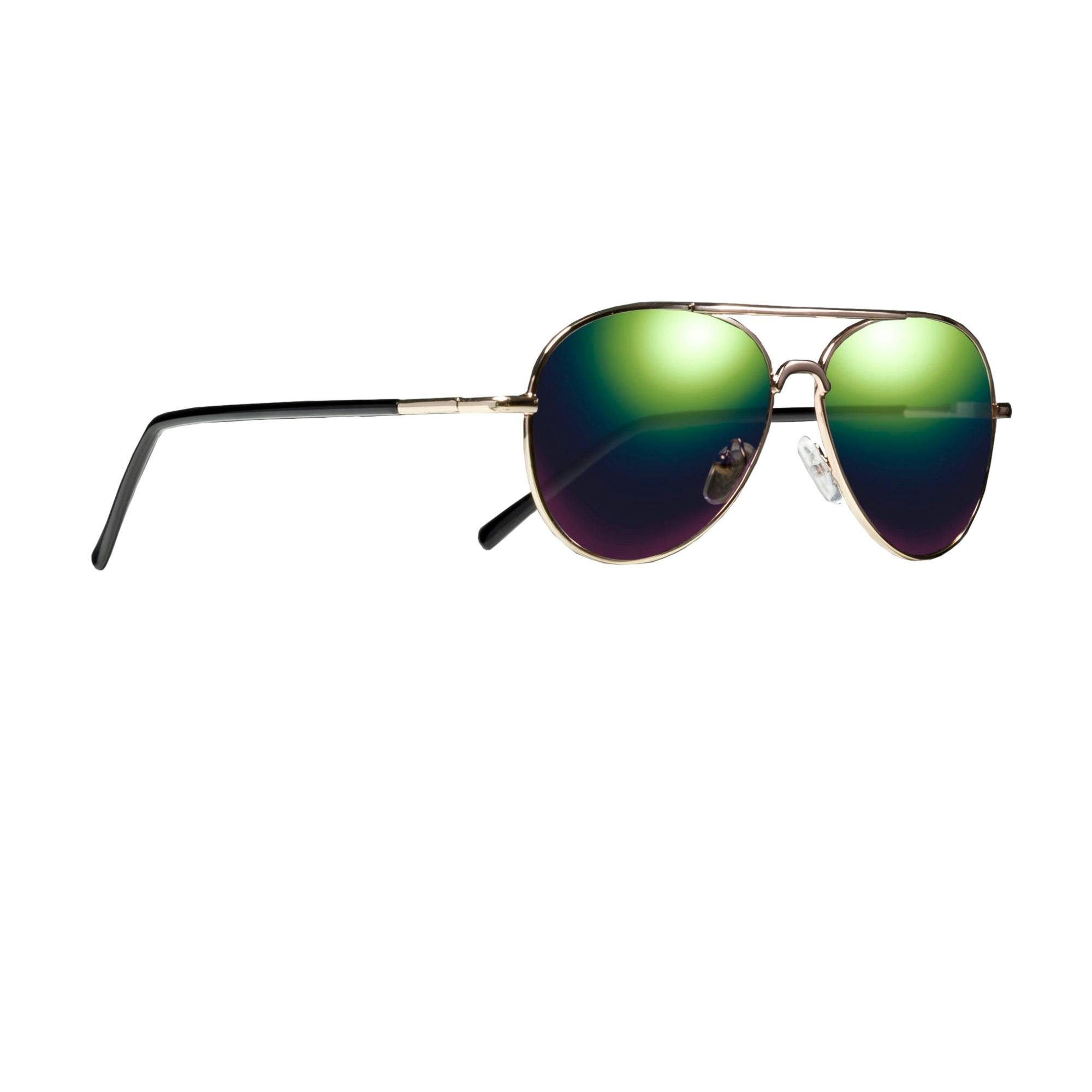 Trespass Gold Childrens Hologram Sunglasses - Metal - One Size - 100% Metal