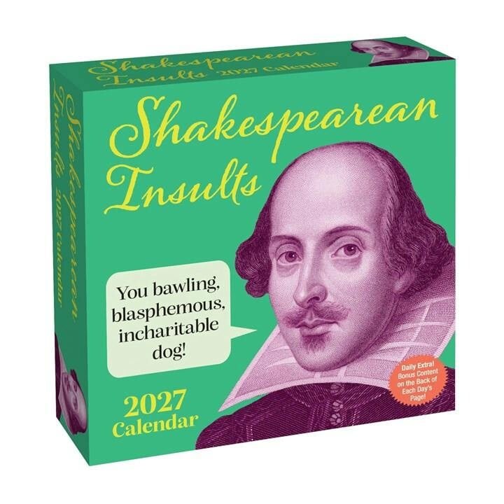 Shakespearean Insults 2027 Day-to-Day Calendar - Image 7