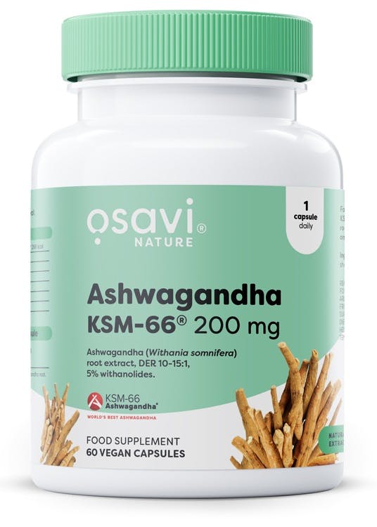Osavi Ashwagandha KSM–66® 200 mg – 60 Vegan Capsules | Clinically Tested Stress Support | High–Potency Root Extract for Resilience | Mental Balance & Overall Wellbeing | Vegan & Clean Label - Image 6