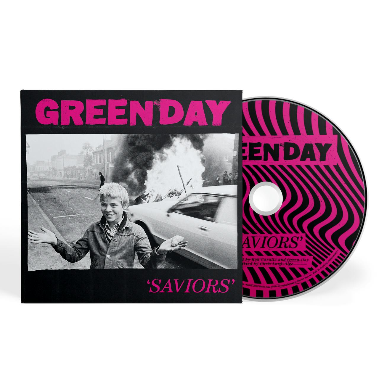 Eyesore Merch Green Day 'Saviors' Cd