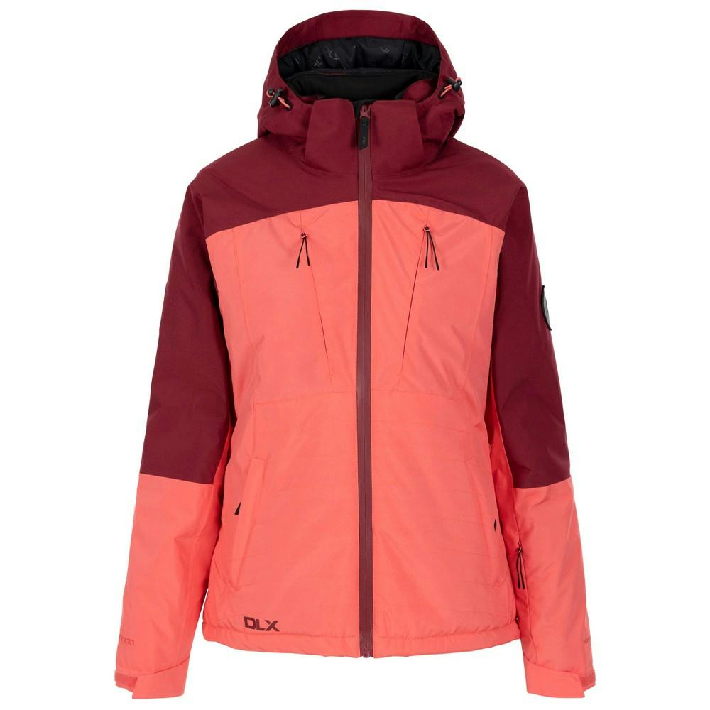 Trespass Women's Peach / Emilia Ski Jacket - Blush - Xl - Blush - 80% Polyester/20% Pu