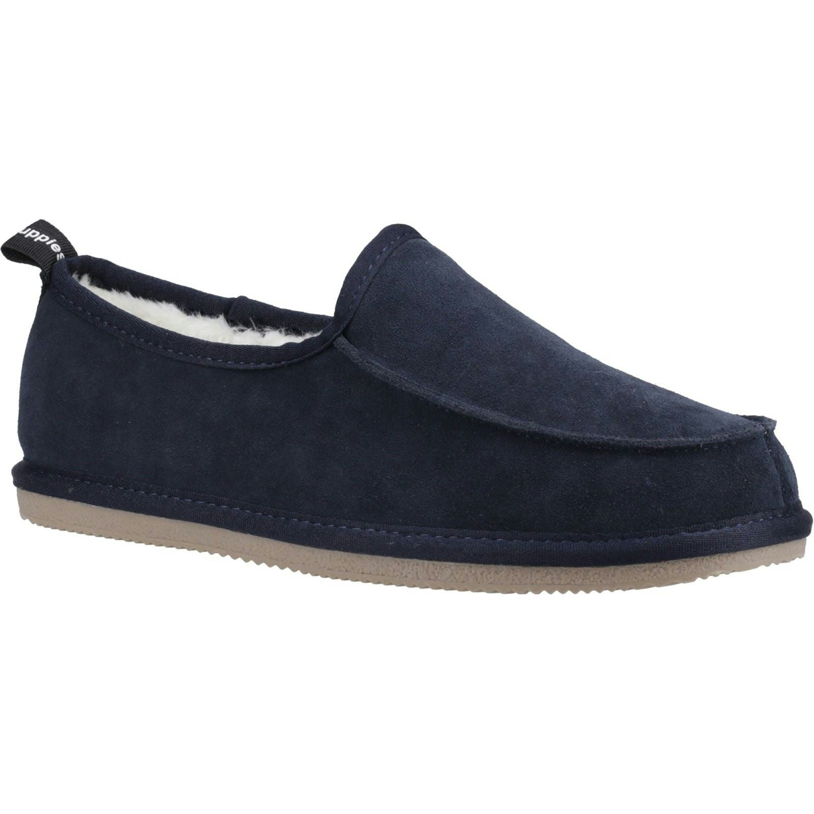 Hush Puppies Men's Charles Slippers In Navy - Size 8