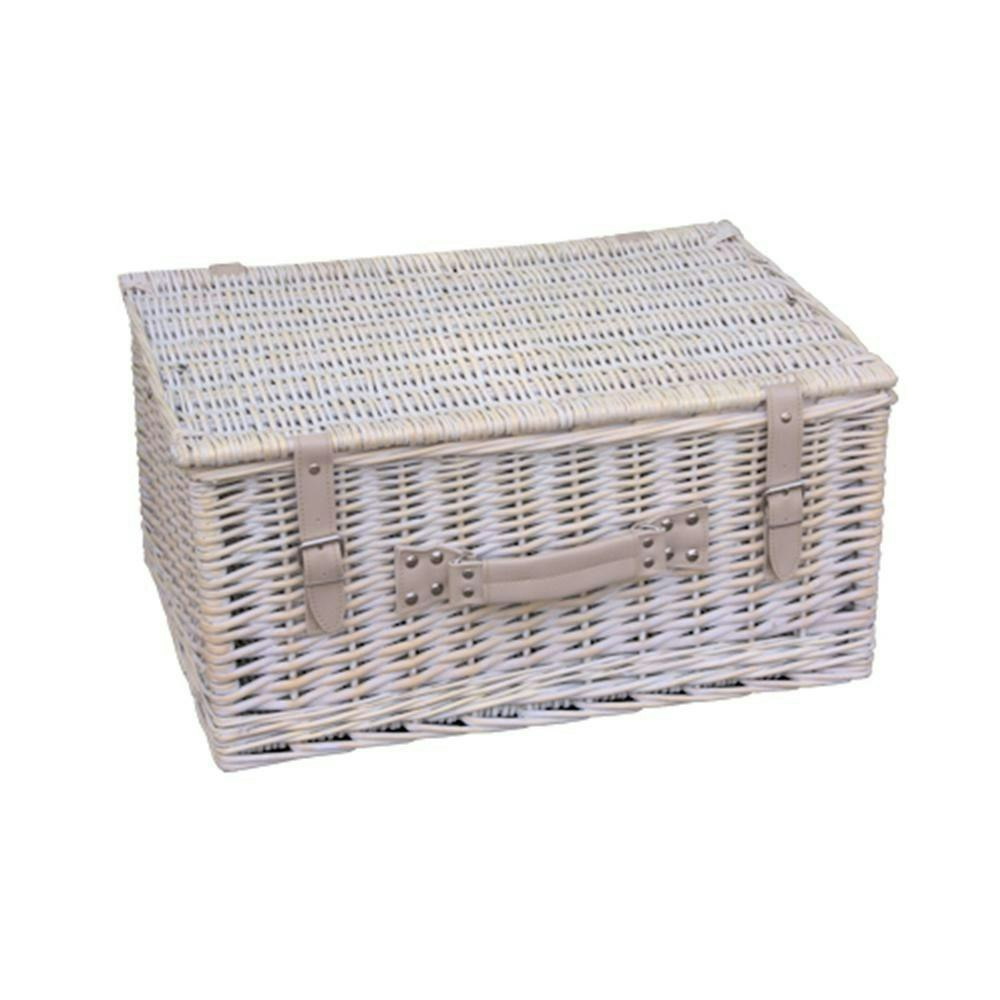 Rackhams Red 45Cm Provence Standard Empty Picnic Basket