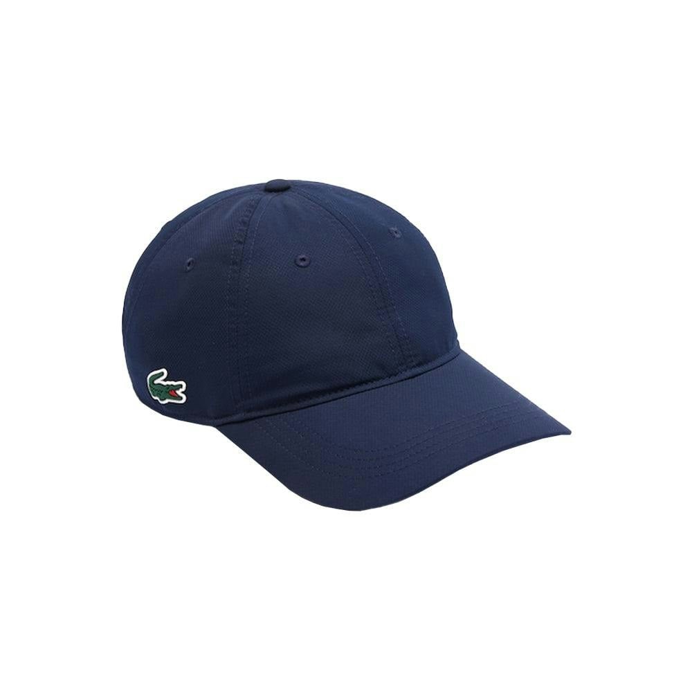 Lacoste Blue Sport Lightweight Taffeta Baseball Cap Navy - One Size