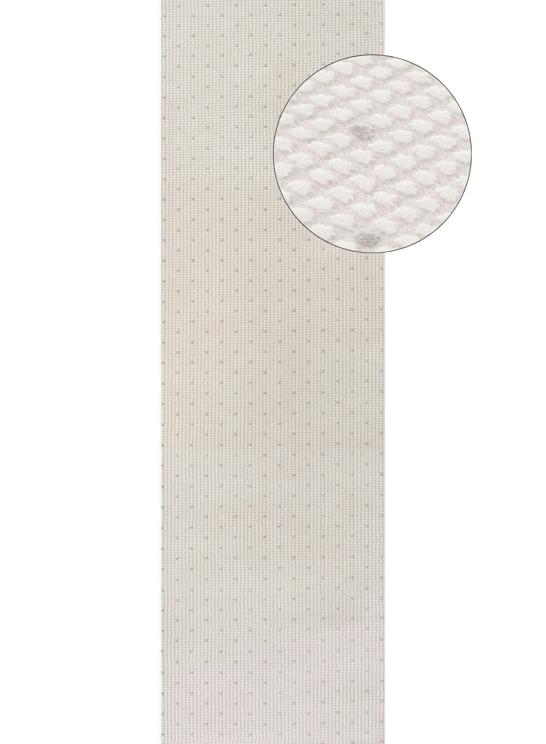 The Rugs Unisex Grey Carmel Modern Area Rugs And Runners Dotted Design Soft Pile In 80Cm X 300Cm Kids - Image 2