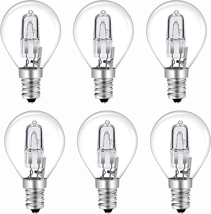 Eveready Light 10 X 30W-40W Ses E14 Halogen Golf Bulbs