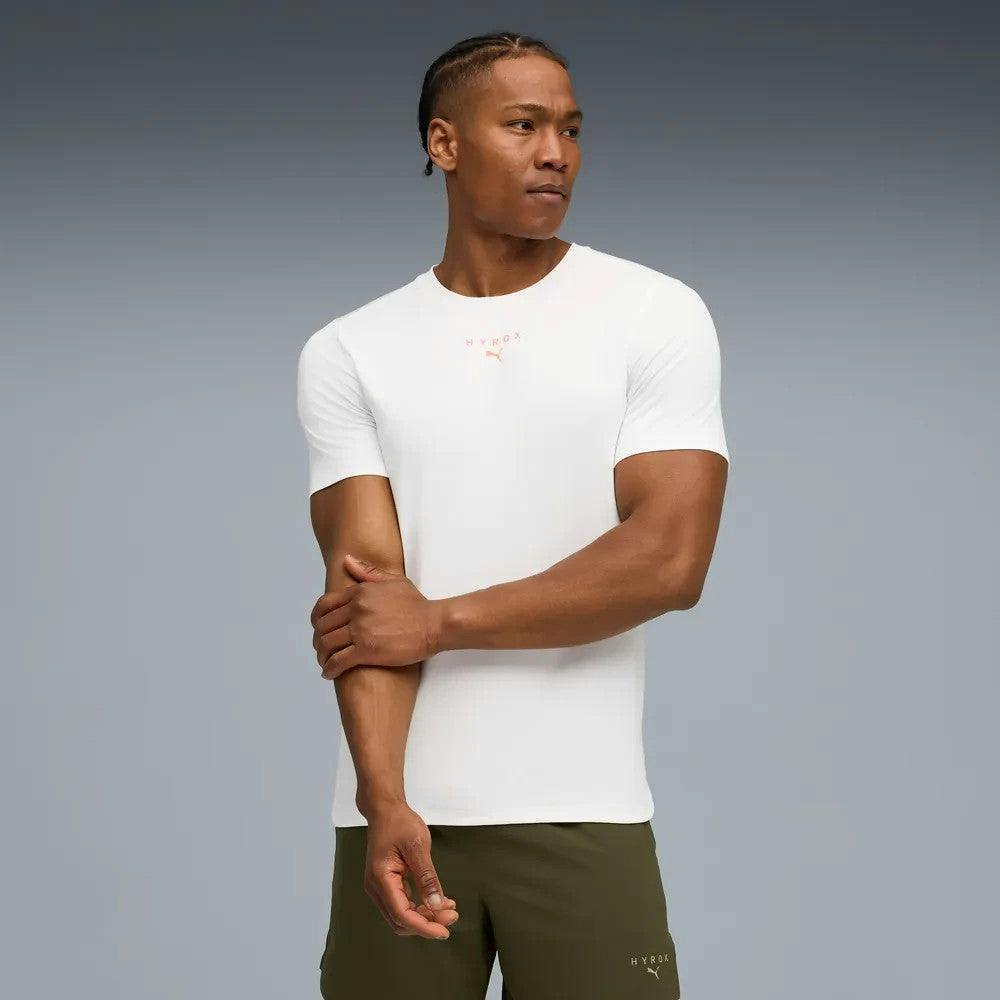 Puma Men's White Hyrox Cloudspun Thermo Adapt Tee T Shirt 527540 - M