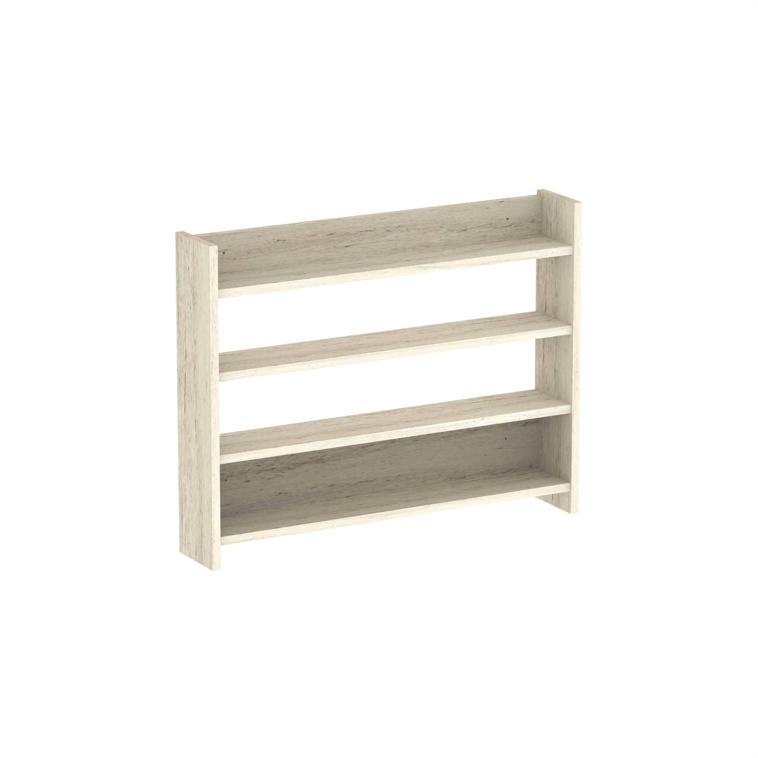 Rackhams Lane 4-Tier Wall Shelf - Travertine