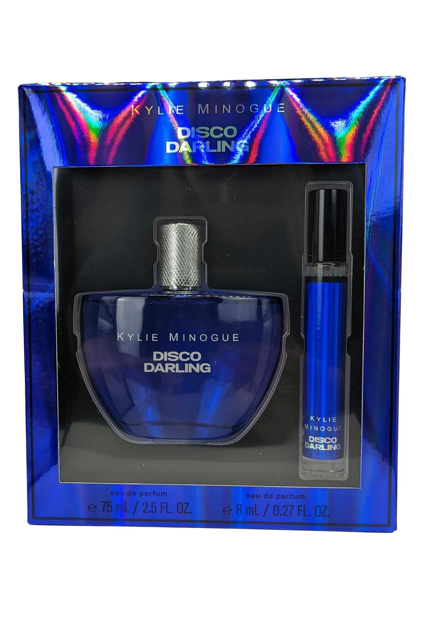 Kylie Minogue Women's Black/Light/Green Disco Darling Kylie Eau De Parfum Spray 75Ml Purse Spray 8Ml