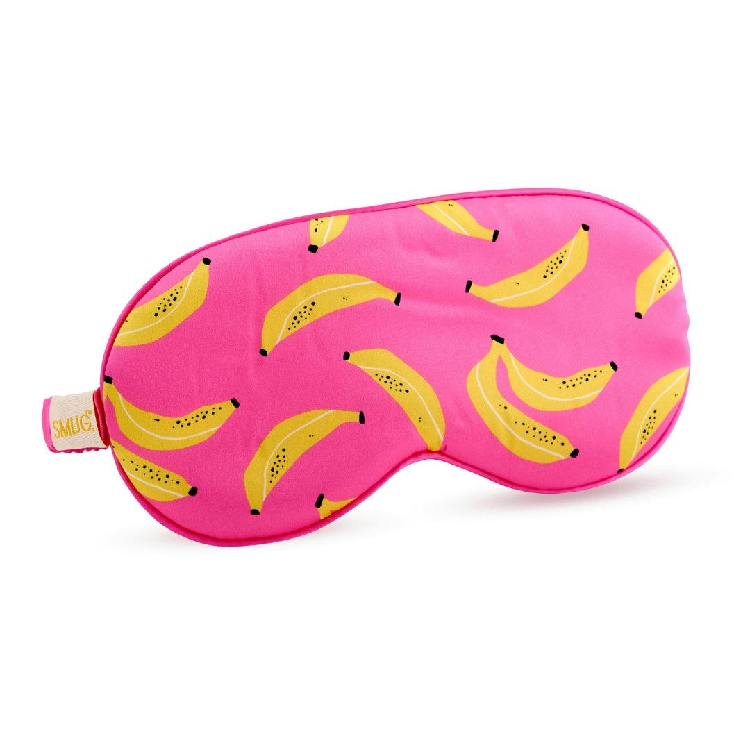 Smug Women's Banana Print Satin Sleep Mask In - Image 2