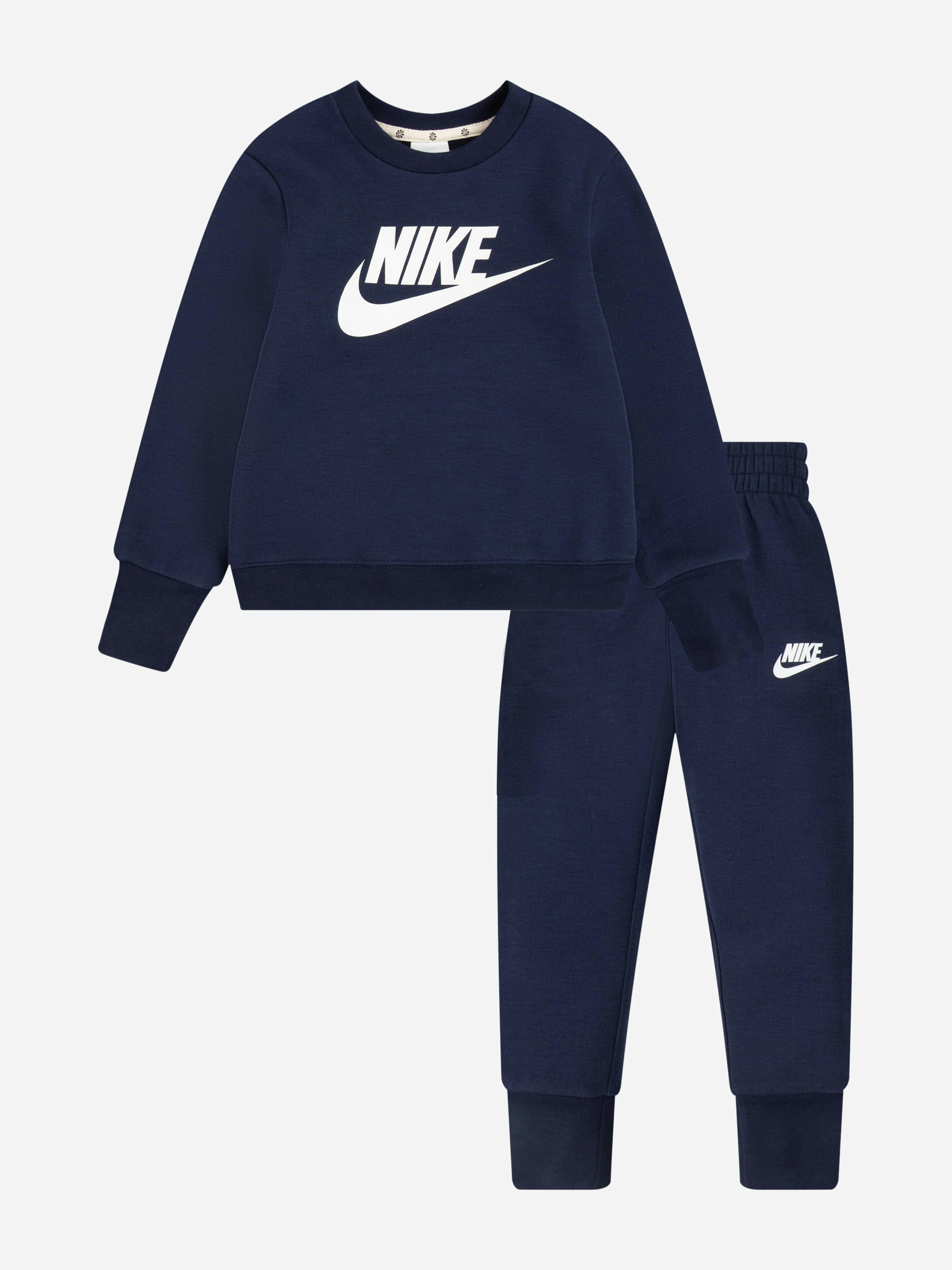 Nike Boys Sustainable Tracksuit In Navy - Navy - 24 Mths