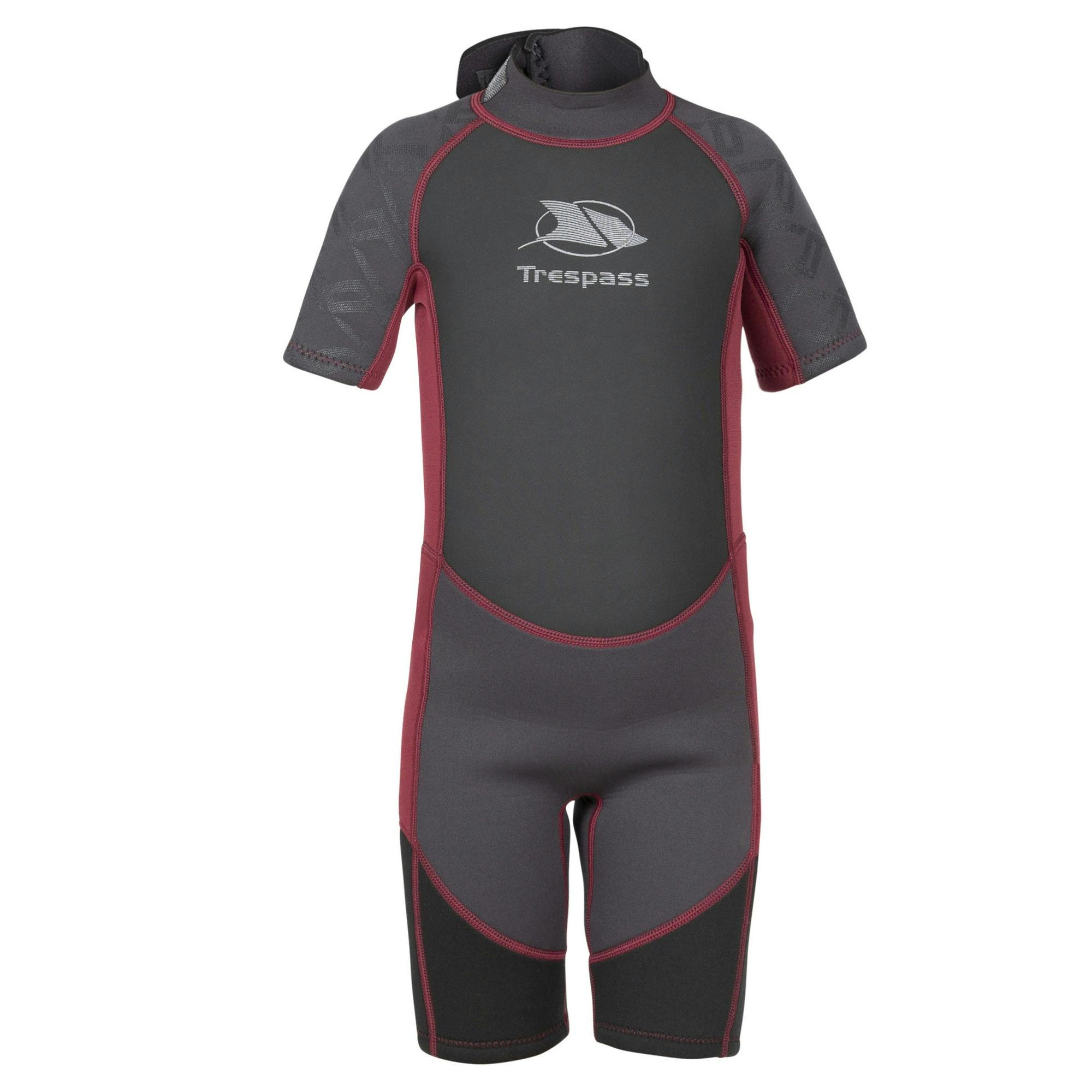 Trespass Black Childrens/Kids Milo 3Mm Wetsuit - 11-12 Years