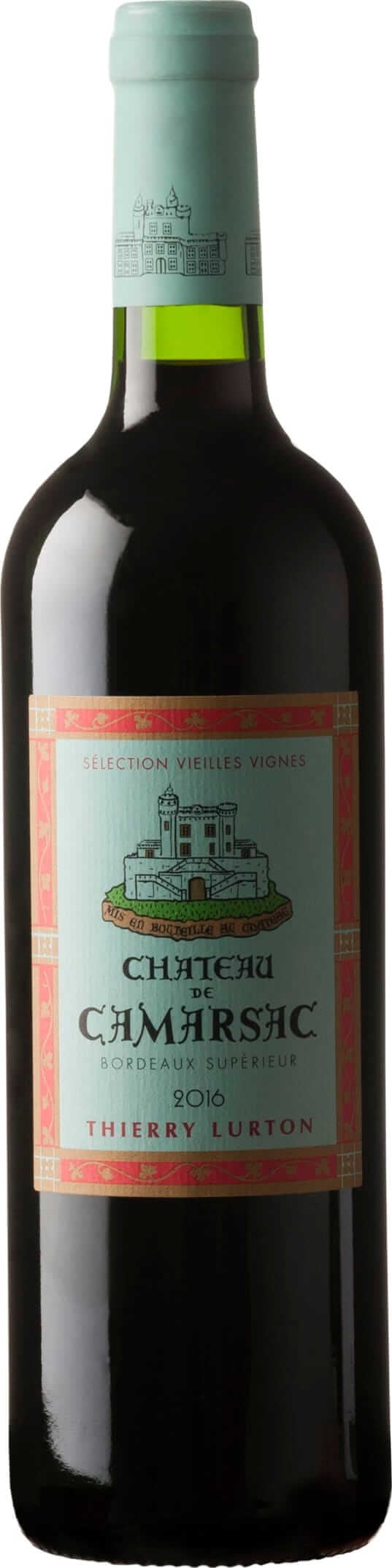 Various Wine Bordeaux Chateau Camarsac Vieilles Vignes, Superieur 2021 75Cl - Pack Of 6