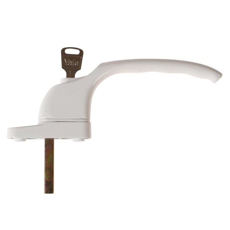Yale Locks White Pvcu Window Handle - Finish Ywhlck40n-Wh