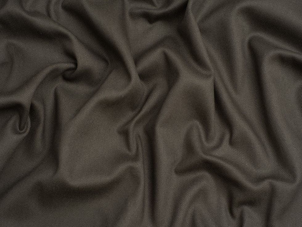 Minerva Light Core Range Basket Weave Soft Cotton Canvas Fabric - Plain Design Dressmaking Fabric, 142 Cm / 56" Wide - Per Metre - Pewter