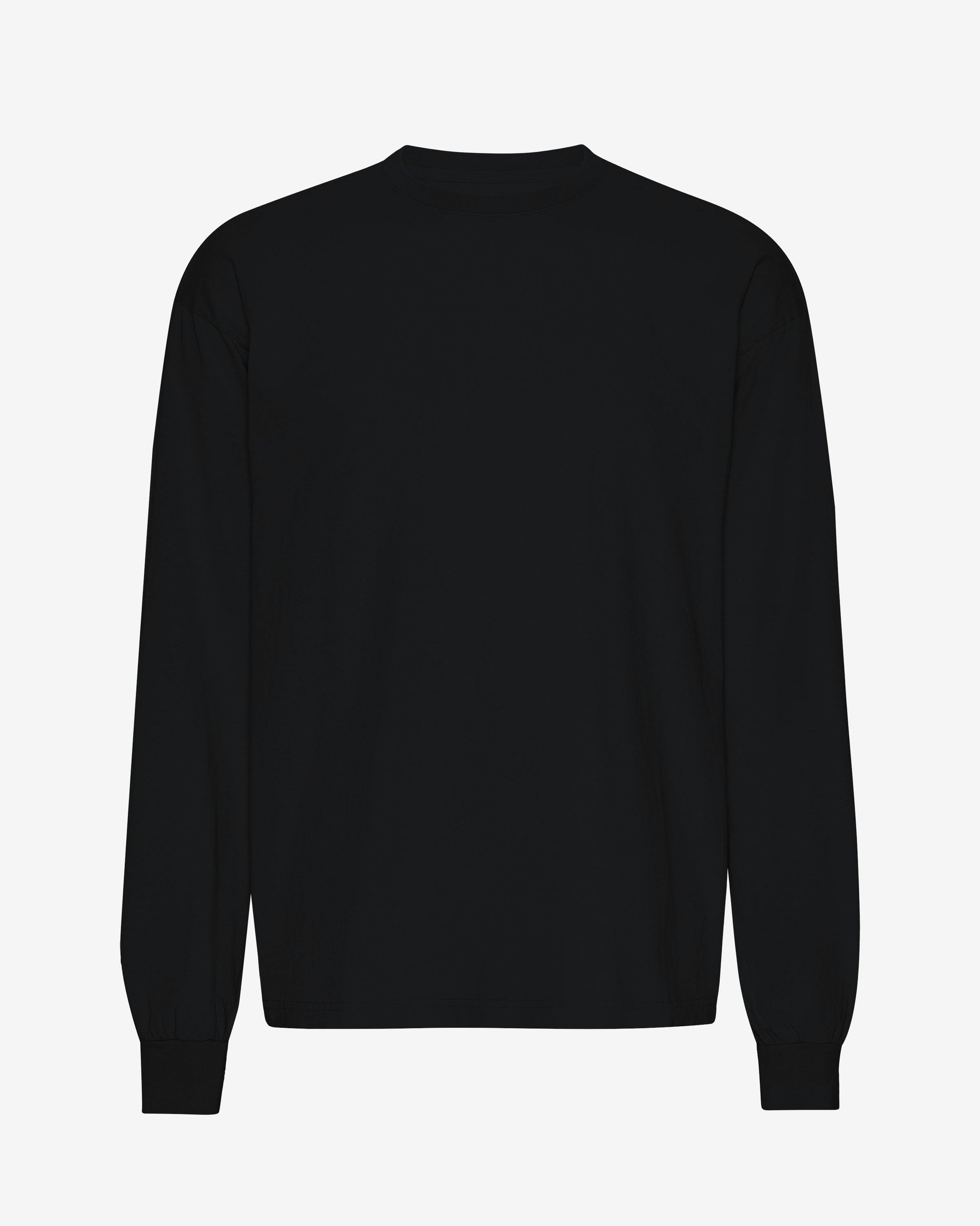 Colorful Standard Women's Black Oversized Organic Long Sleeve T-Shirt - Deep - Size 18/16 - Image 3