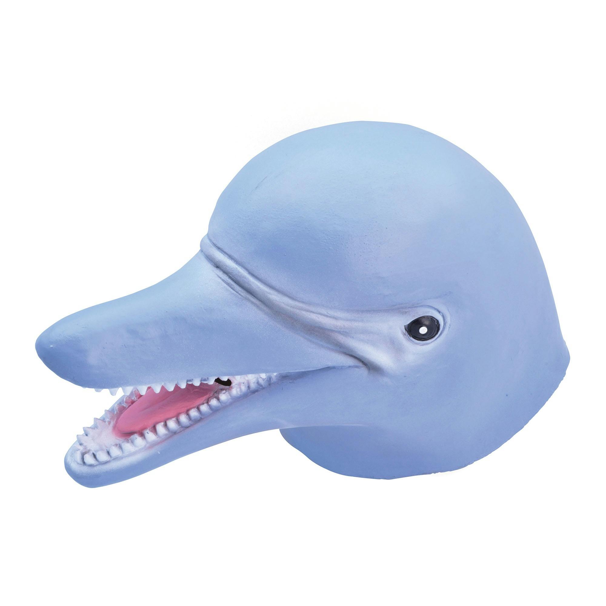Bristol Novelty Unisex Blue Adults Dolphin Mask - One Size