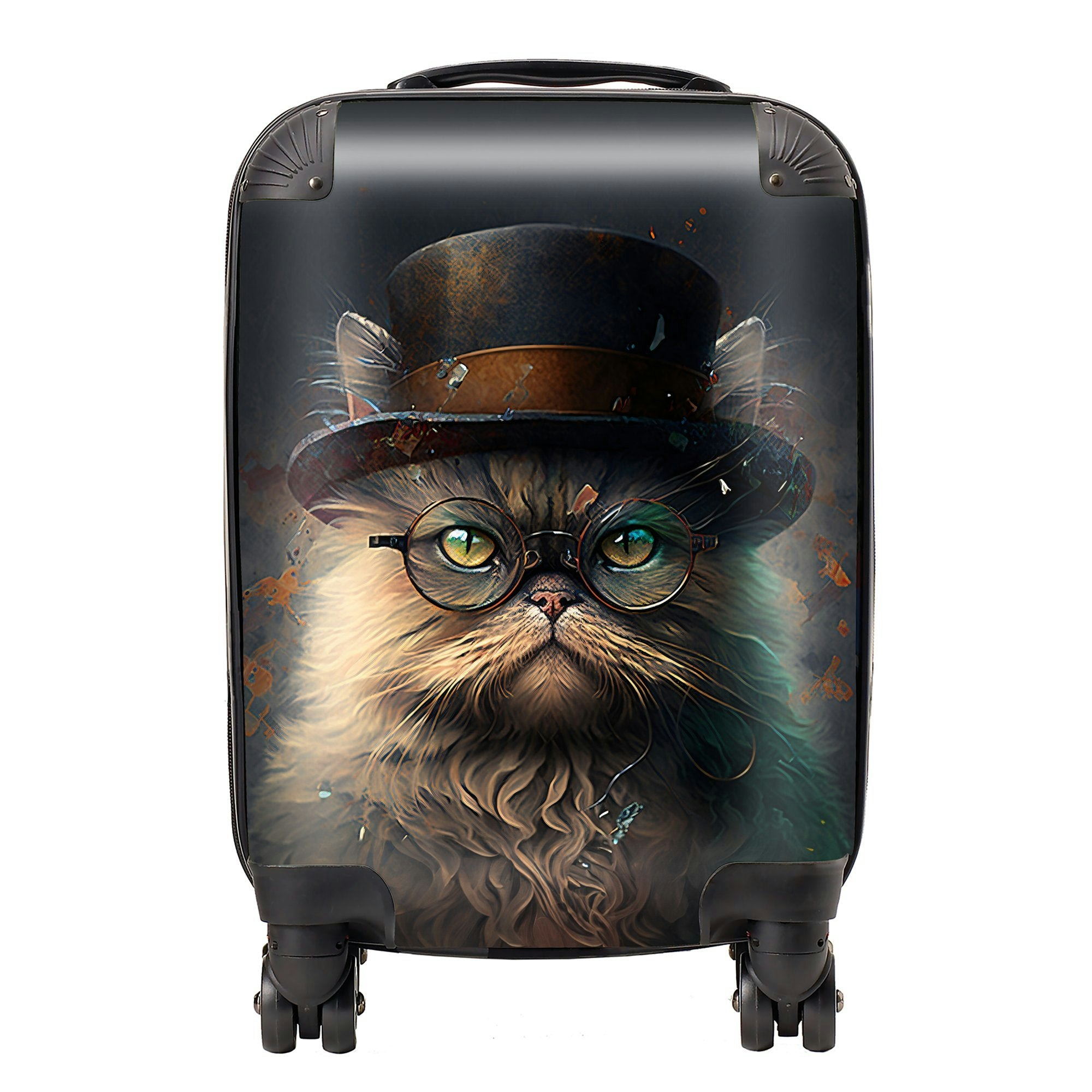 Warren Reed Persian Cat Splashart Suitcase - Small
