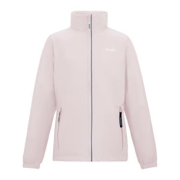Regatta Women's Pink Corinne Iv Waterproof Jacket - Haze - 8 Uk - Haze - 100% Polyamide