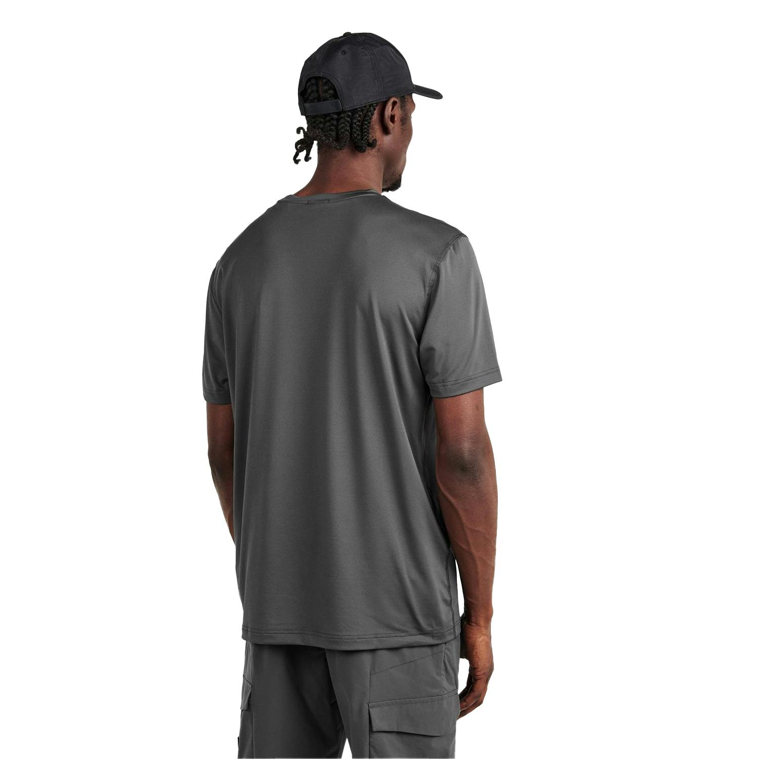 Boss Men's Grey Competition Logo Crew Neck T-Shirt - Xl - 100% Cotton
