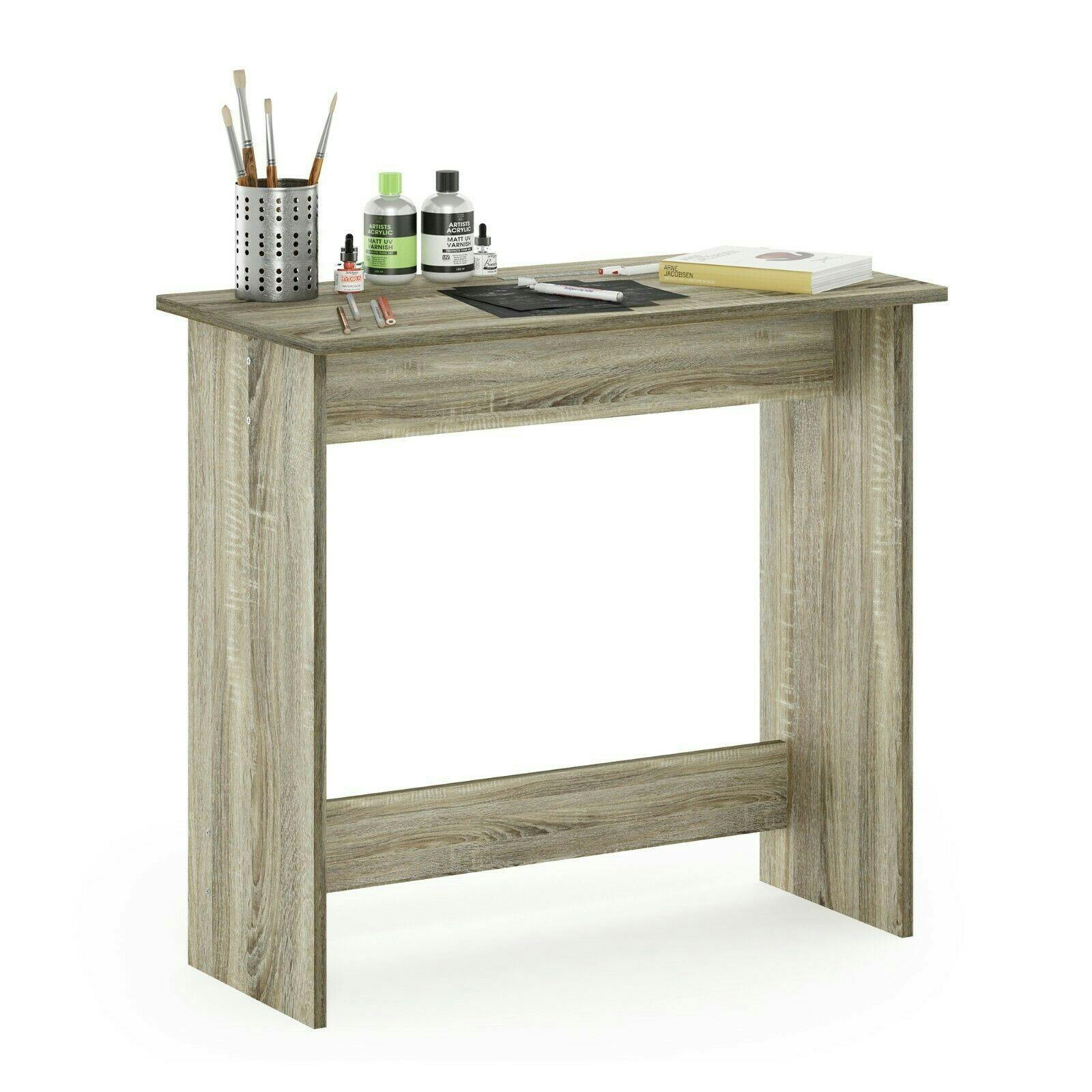 Walplus Simplistic Study Table, Sonoma Oak Featuring Durable Construction And Elegant Finish
