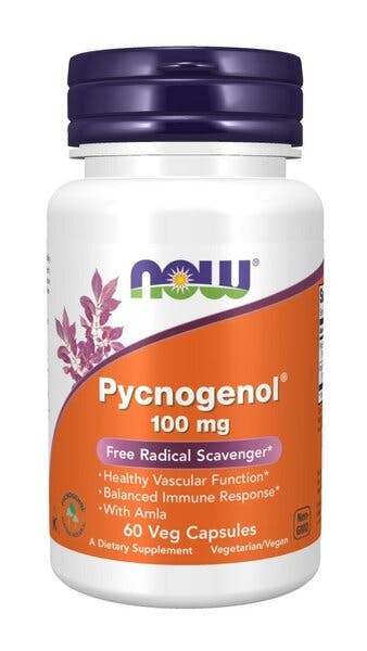 NOW Foods Pycnogenol 100mg 60 Veg Caps | Antioxidant & Circulation Support - Image 3