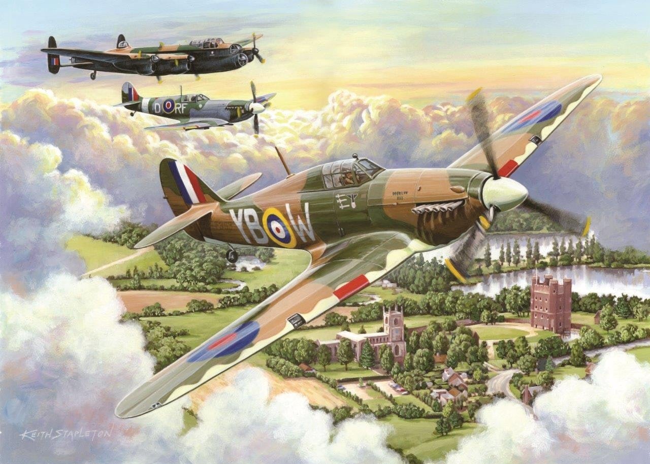 The House Of Puzzles Final Approach - Big 500 Piece Jigsaw Puzzle