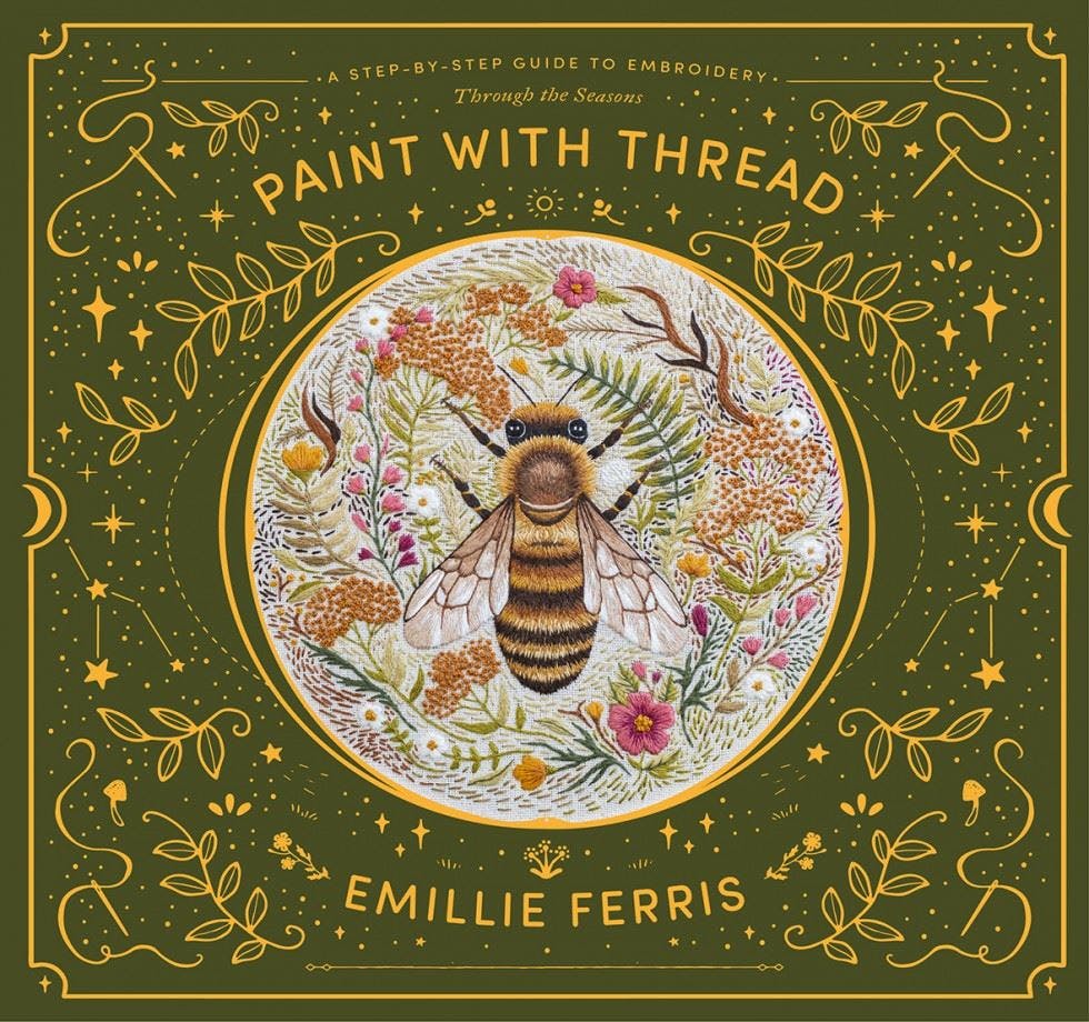 Paint with Thread Through the Seasons by Emillie Ferris HARDBACK - Image 10