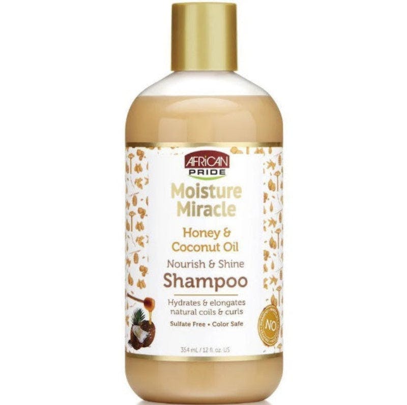 African Pride Honey & Coconut Oil Shampoo 12Oz