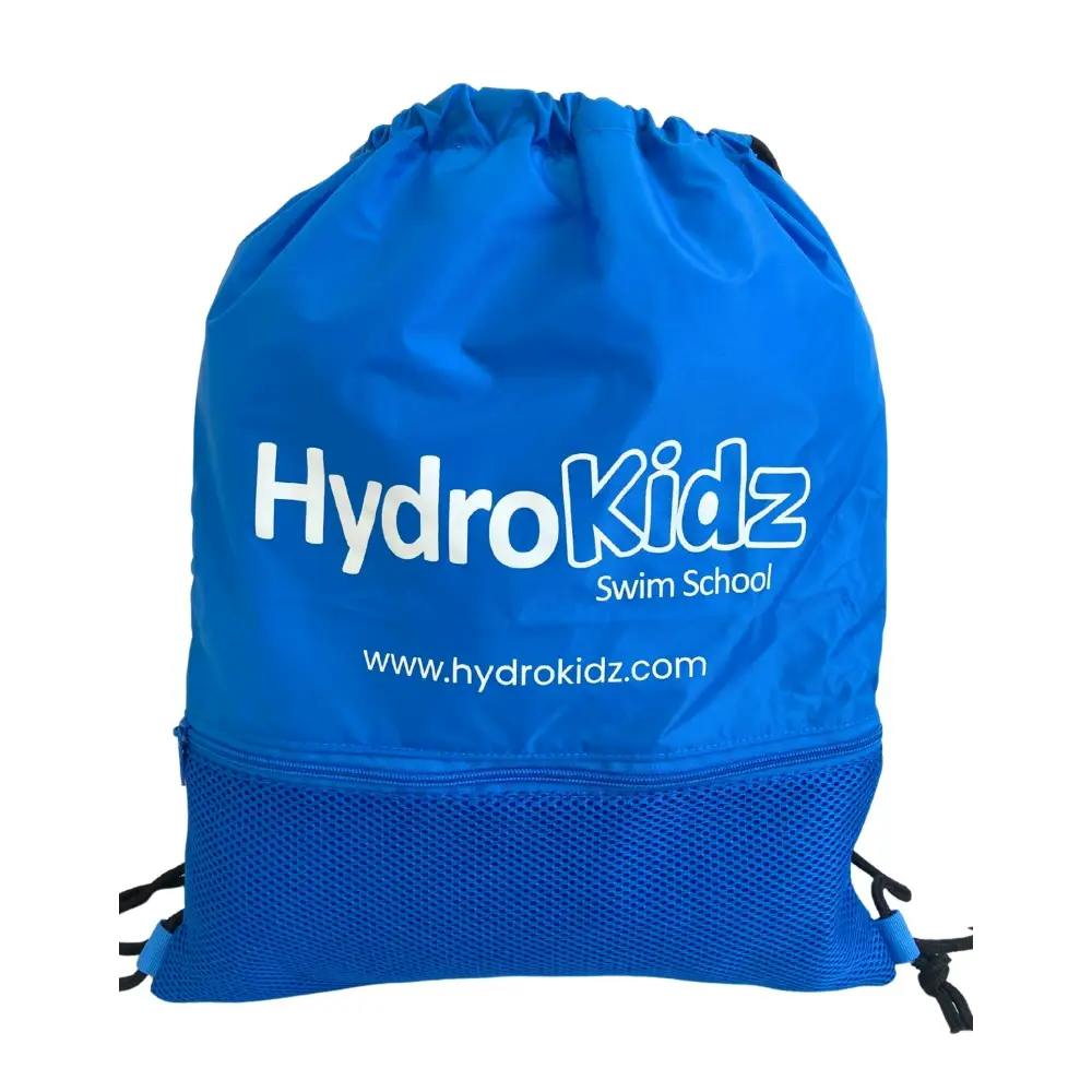 Hydrokidz Blue Childrens Deluxe Medium Swim Bag With Mesh Pocket - Royal