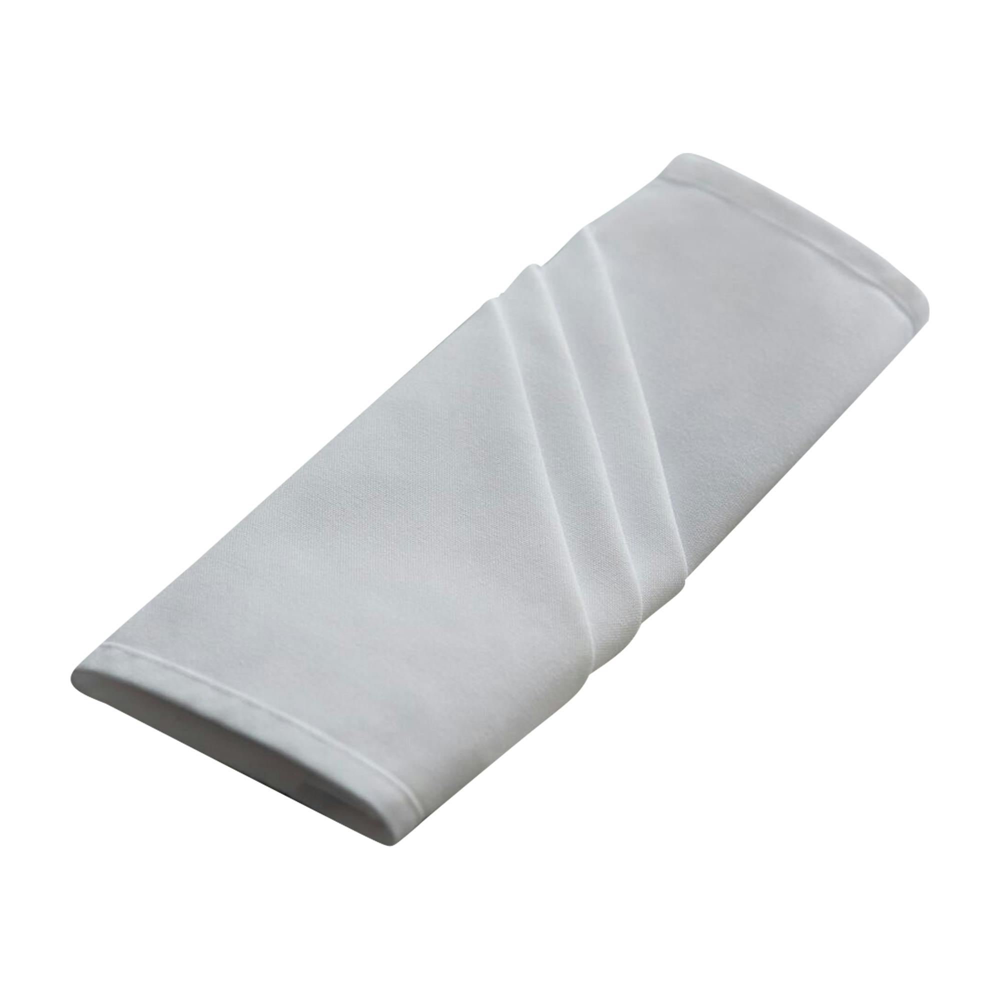 Belledorm White Amalfi Rectangular Table Cloth - 132 X 178Cm - 100% Polyester