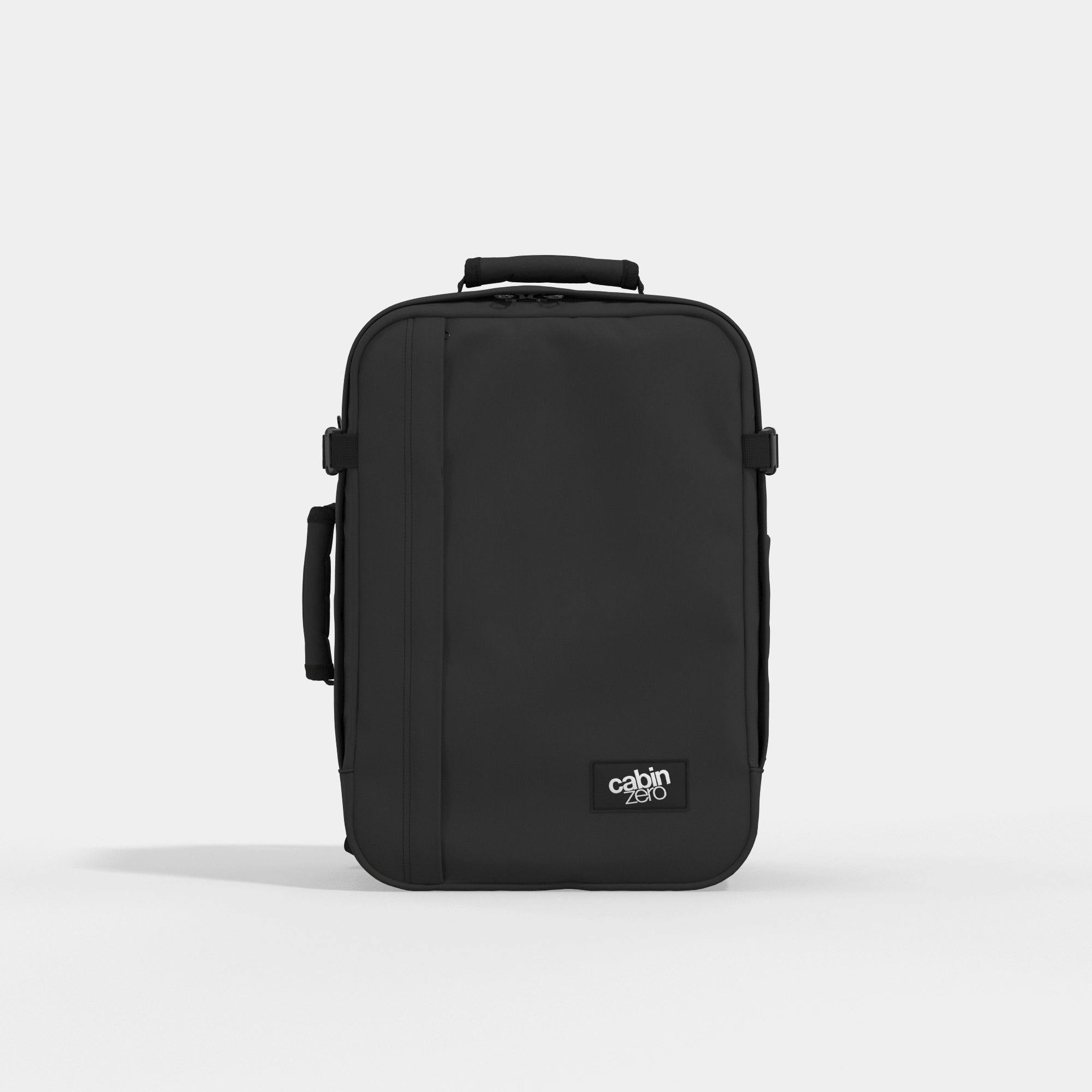 Cabinzero Black Classic Tech Backpack 36L - Absolute