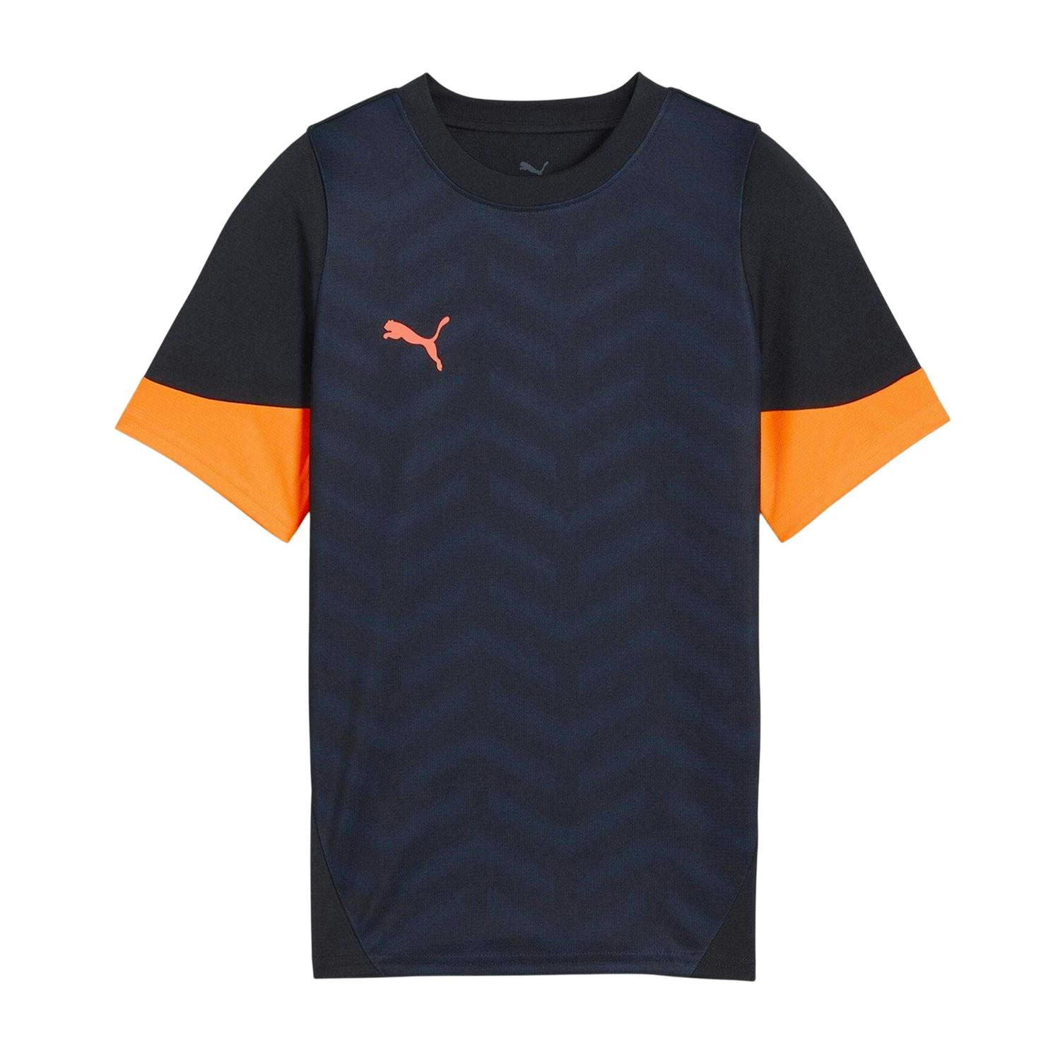 Puma Orange Kids Individualcup Jersey - Navy/ - 7-8 Years - Navy/ - 100% Polyester