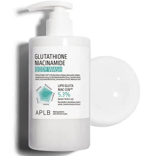 Aplb Eggplant Glutathione Niacinamide Body Wash - 300Ml