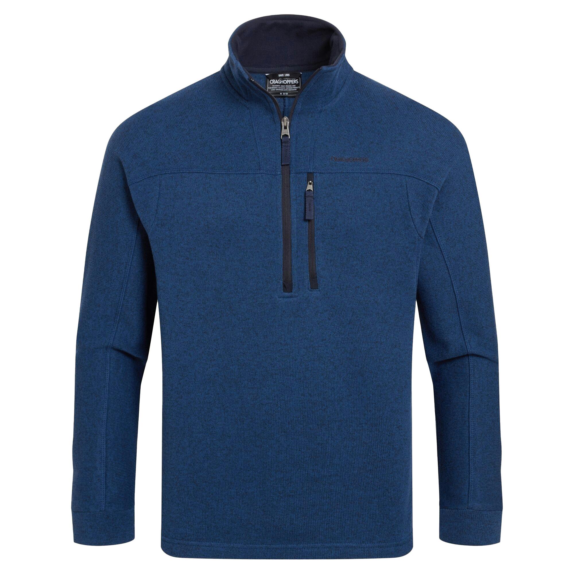 Craghoppers Men's Torney Iii Half Zip Fleece - Juniper Berry - M - Juniper Berry - 100% Mixed