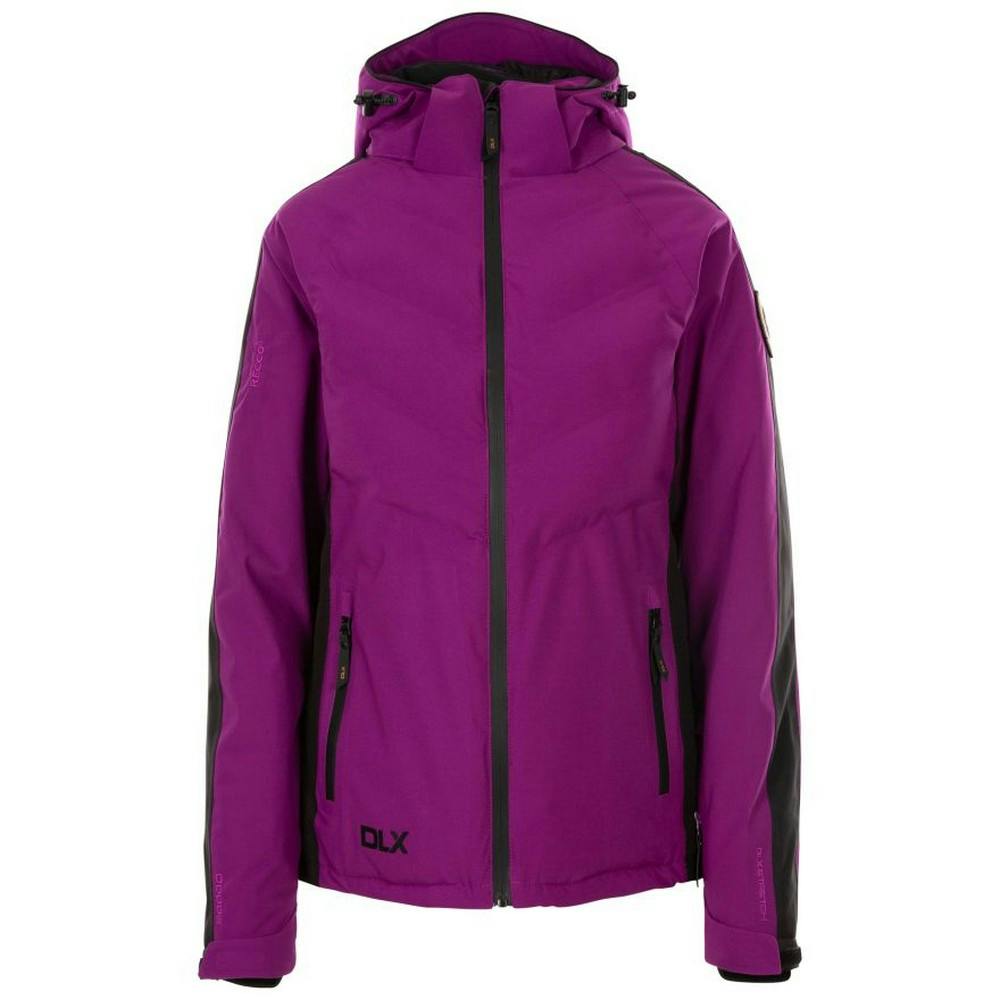 Trespass Women's Purple Gabriella Dlx Ski Jacket - Wild - S - Wild - 100% Polyester