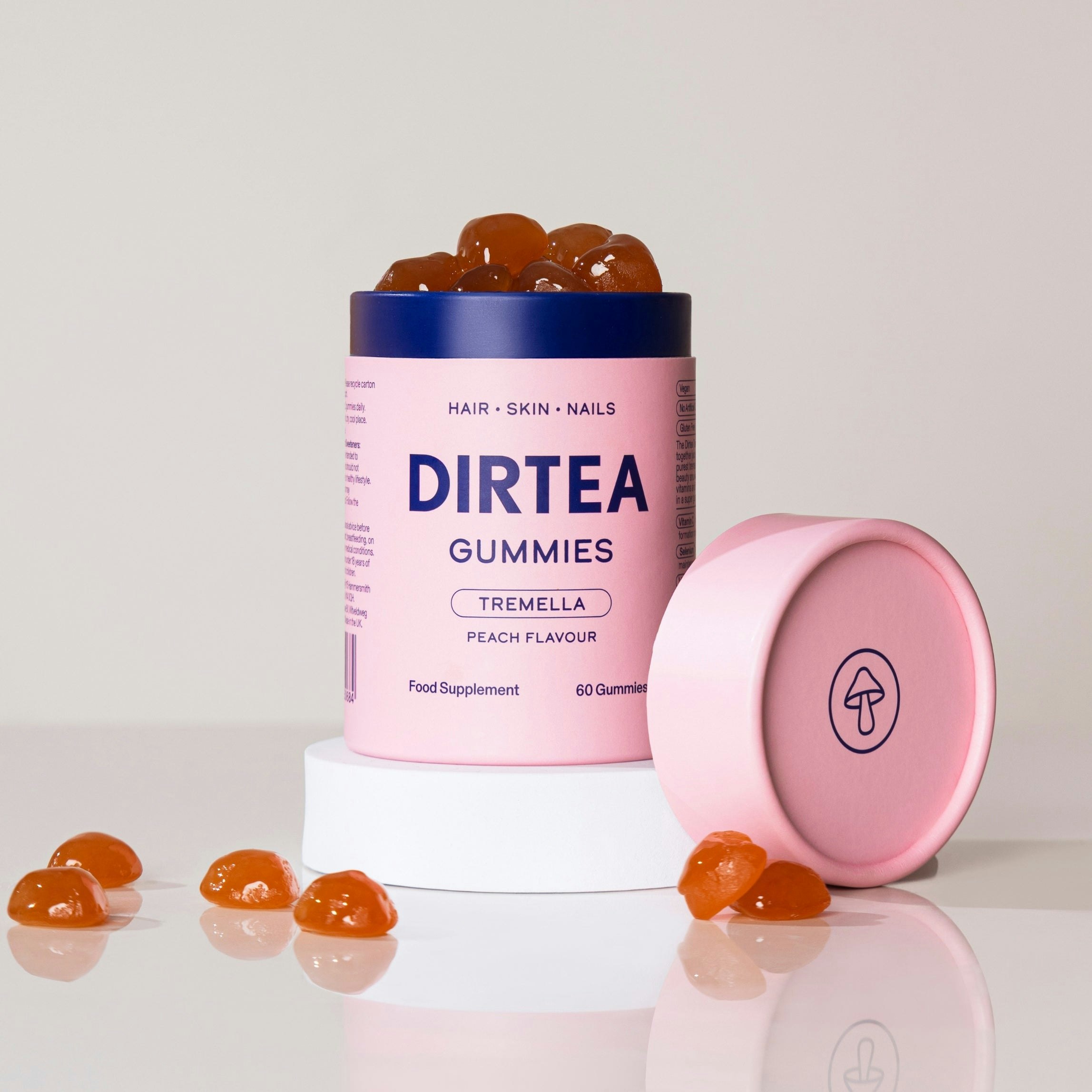 Dirtea Peach Tremella Gummies - 1X