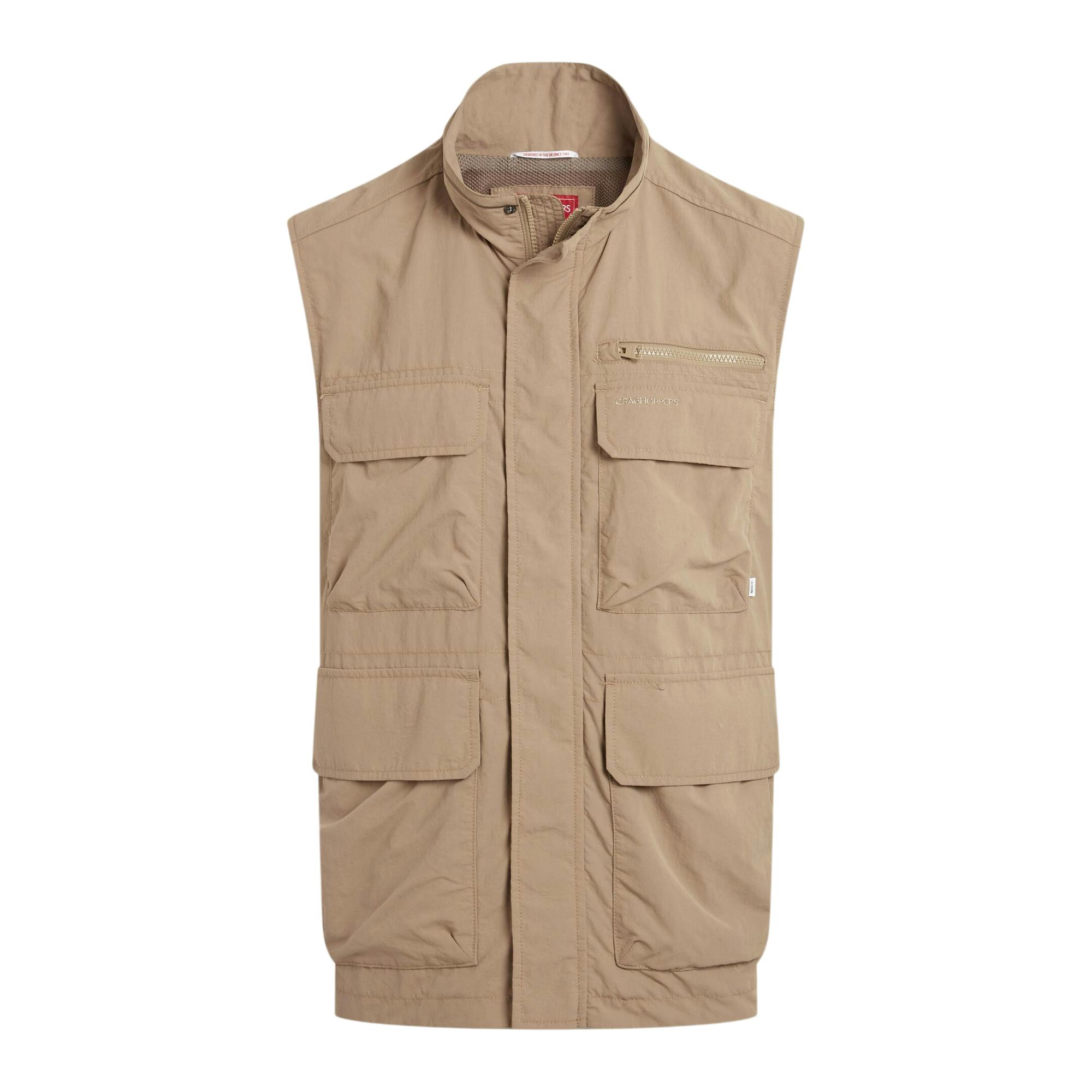 Craghoppers Men's Adventure V Nosilife Gilet - Earthenware - Xxl - Earthenware - 100% Recycled Nylon Polyamide