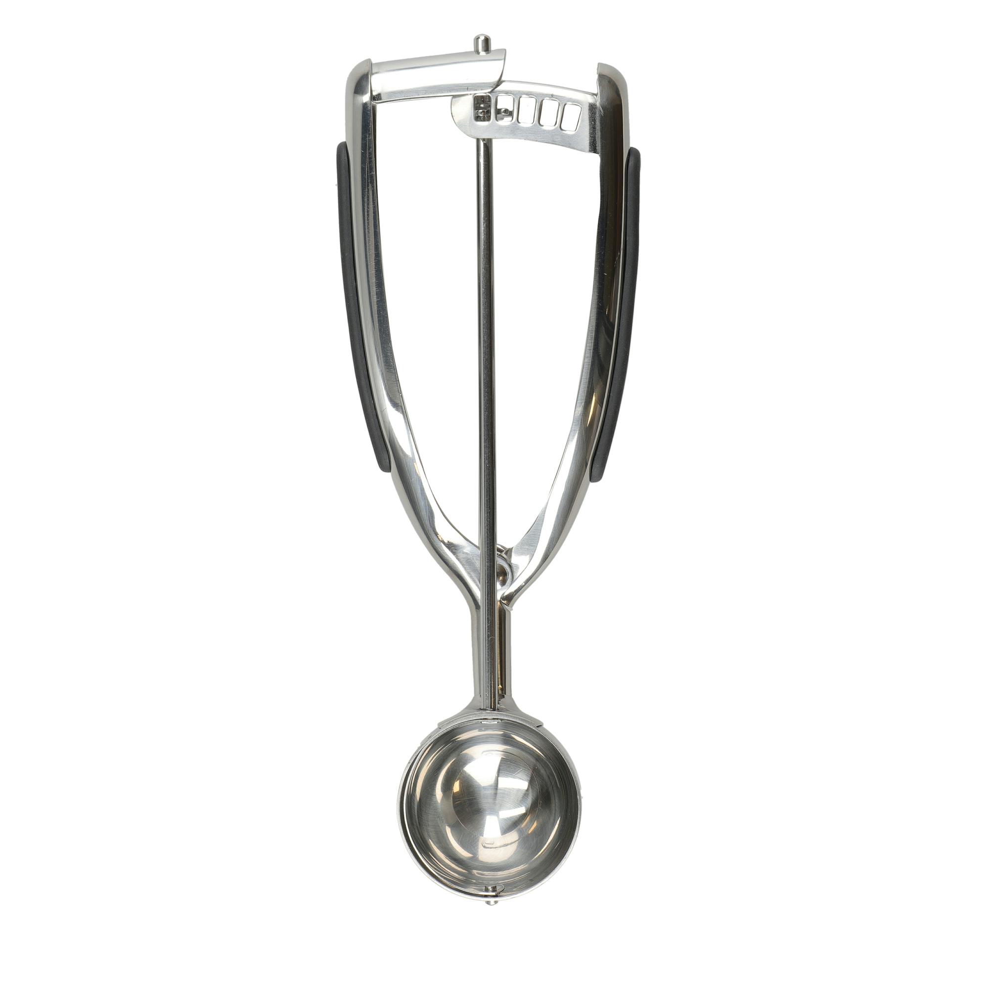 Rackhams Cream/Black Cookie Dough / Ice Scoop - Stainless Steel - Ice Scoop