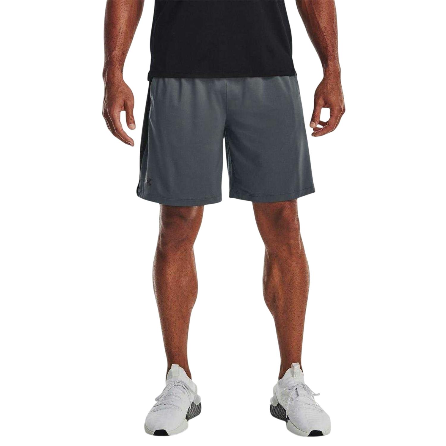 Under Armour Men's Grey Tech Vent Shorts - Pitch - S - Pitch - 100% Polyester