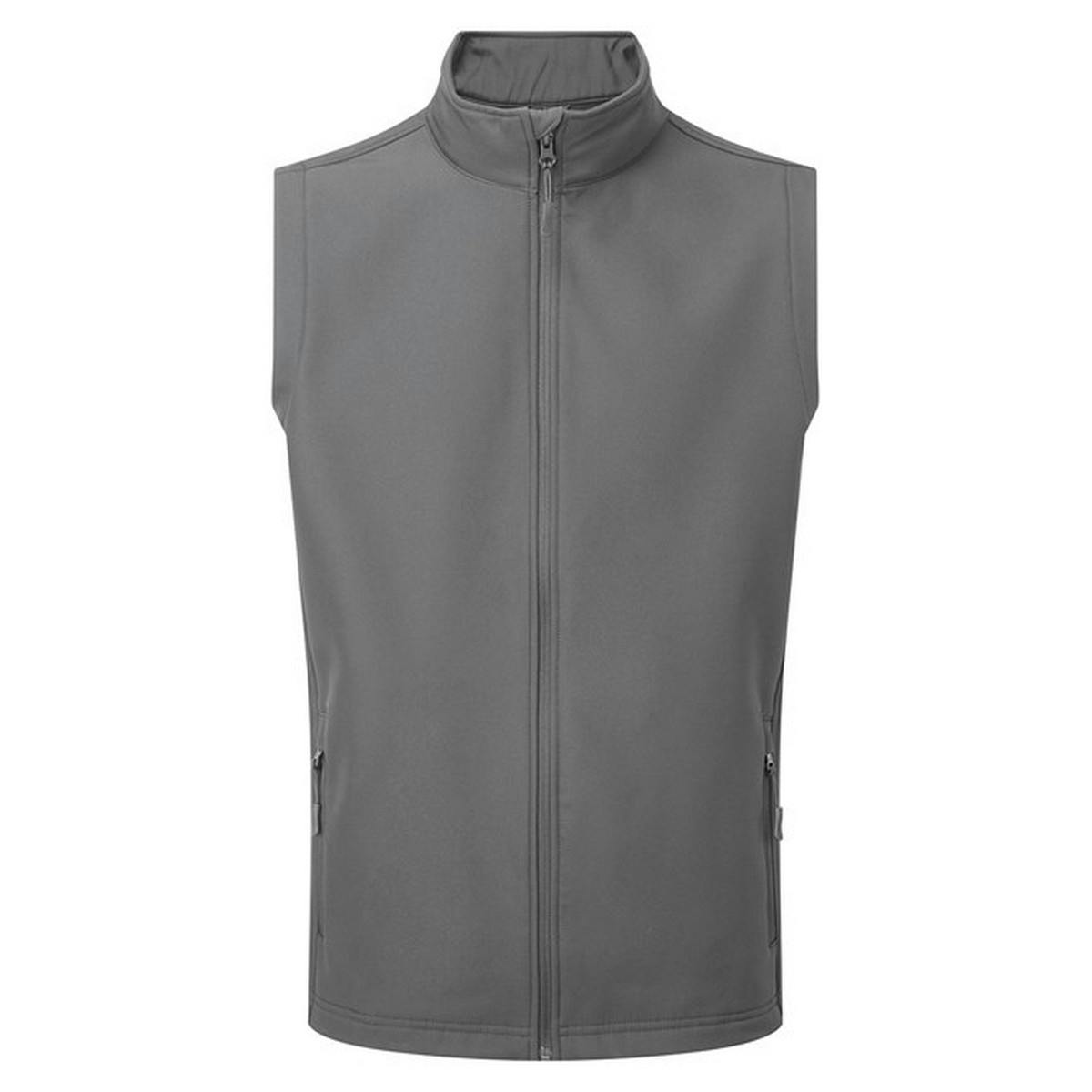 Premier (S, Dark Grey) Mens Windchecker Recycled Printable Gilet - Image 3
