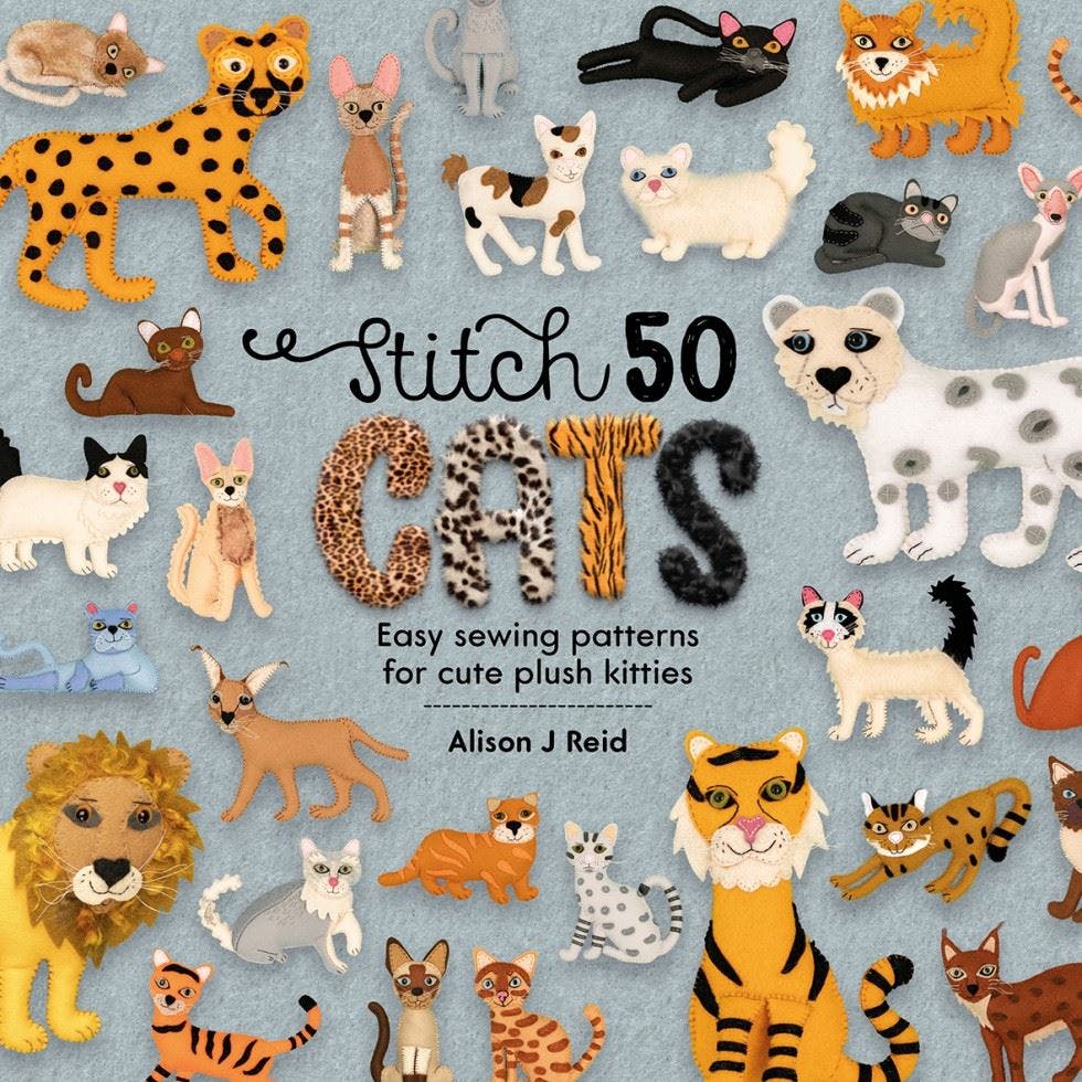 Search Press Stitch 50 Cats - Alison J Reid - Image 10